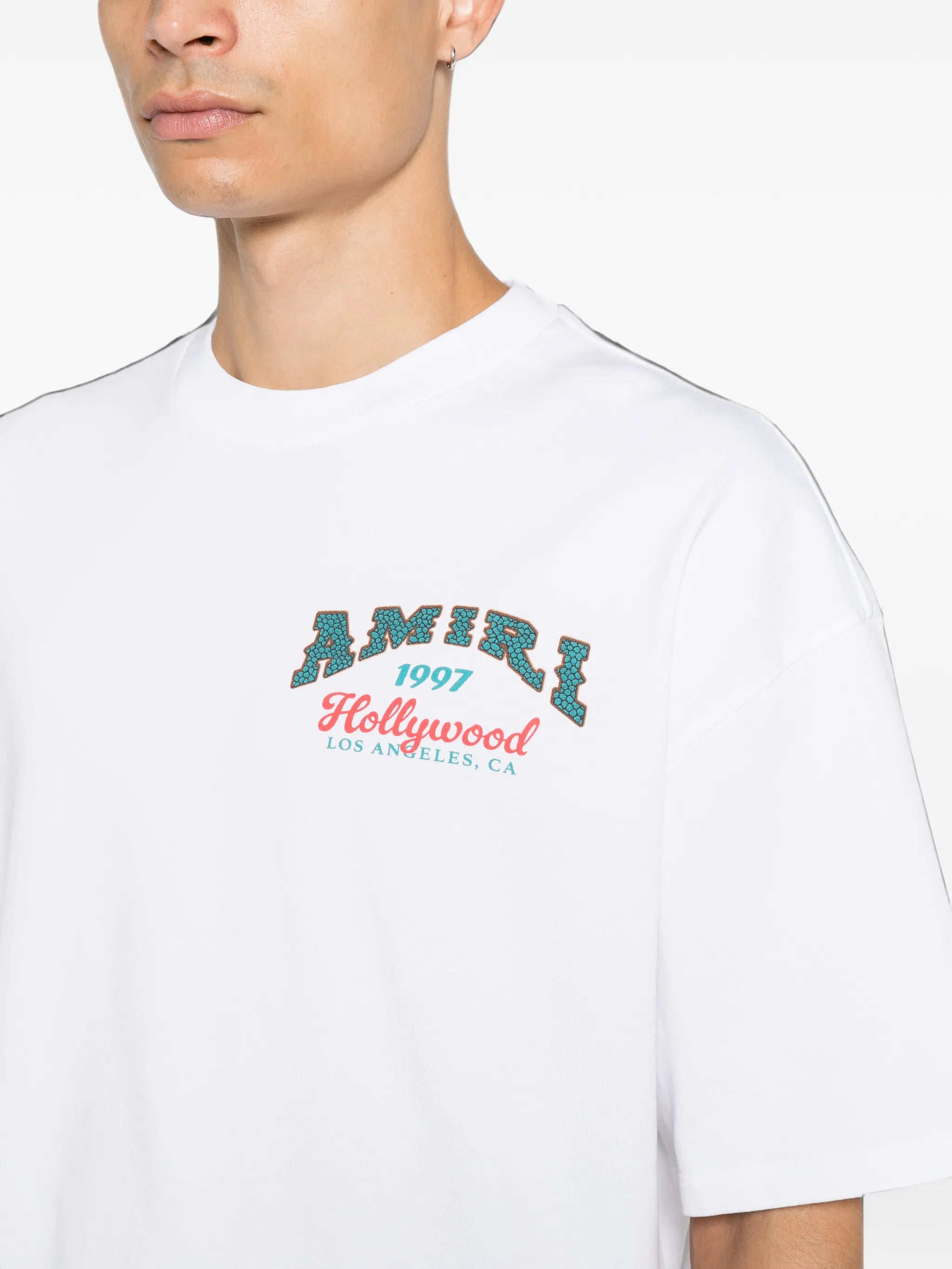 logo-print oversized T-shirt