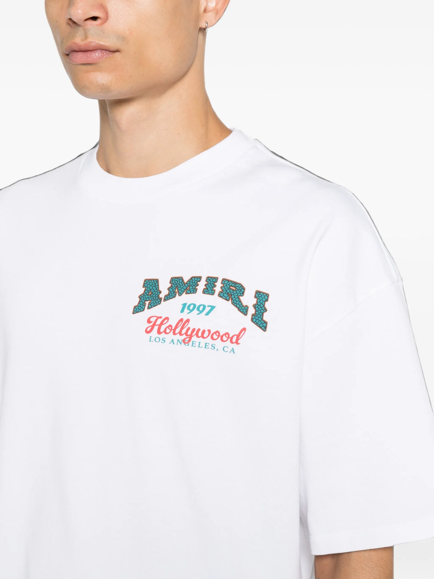 logo-print oversized T-shirt