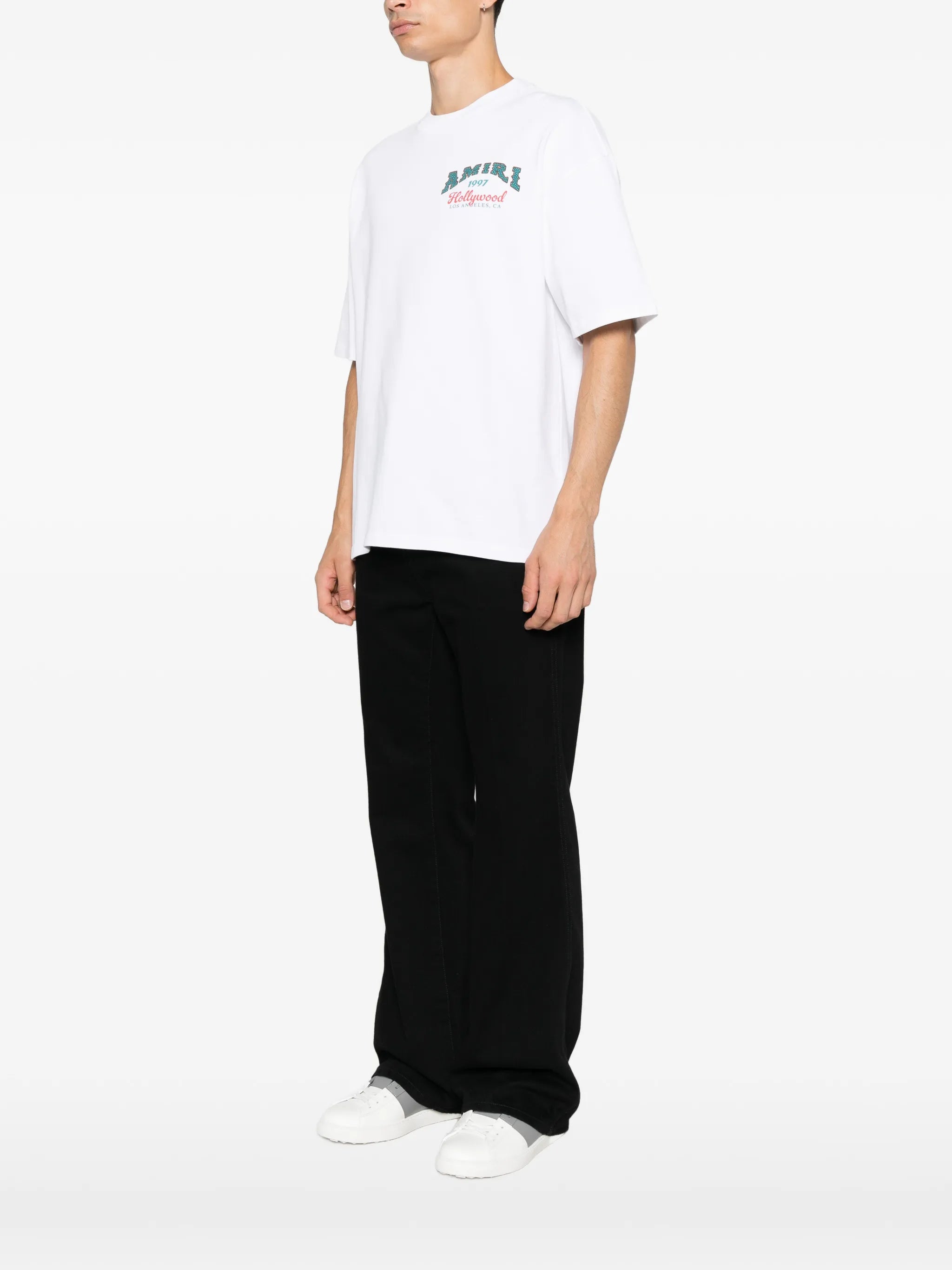 logo-print oversized T-shirt
