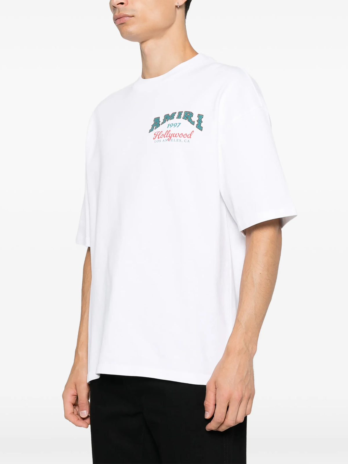 logo-print oversized T-shirt