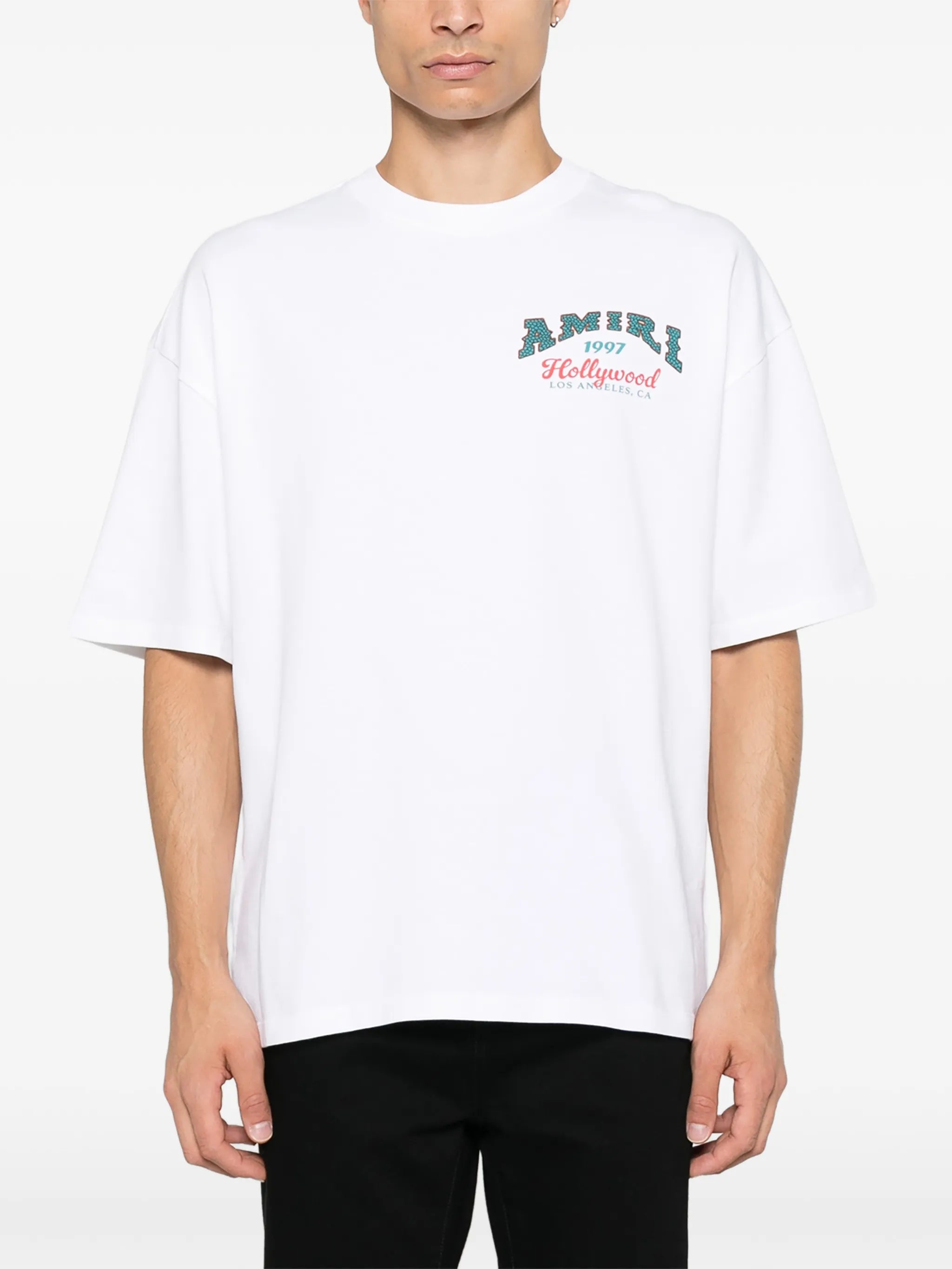 logo-print oversized T-shirt