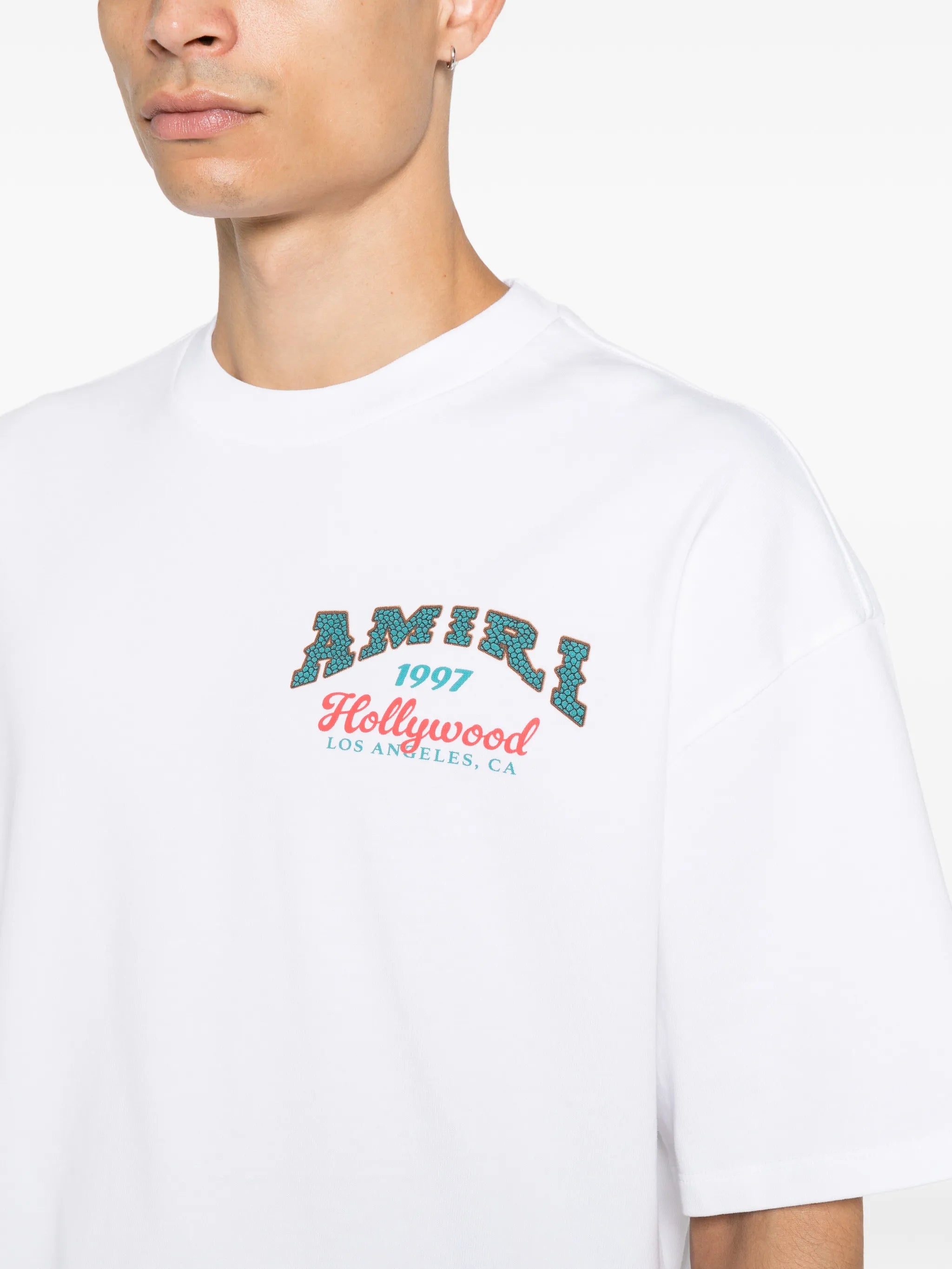 logo-print oversized T-shirt
