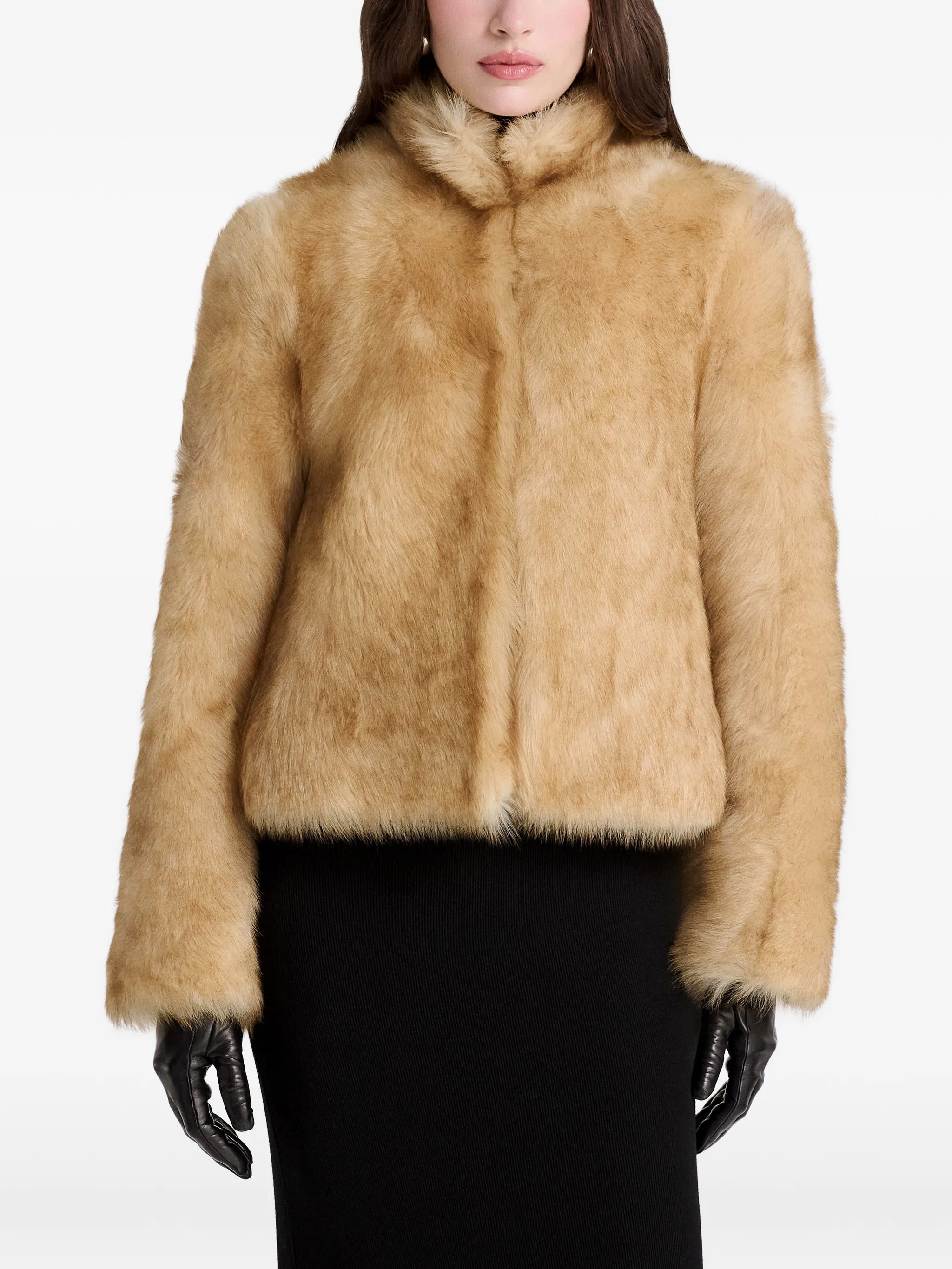 Mira faux-fur jacket