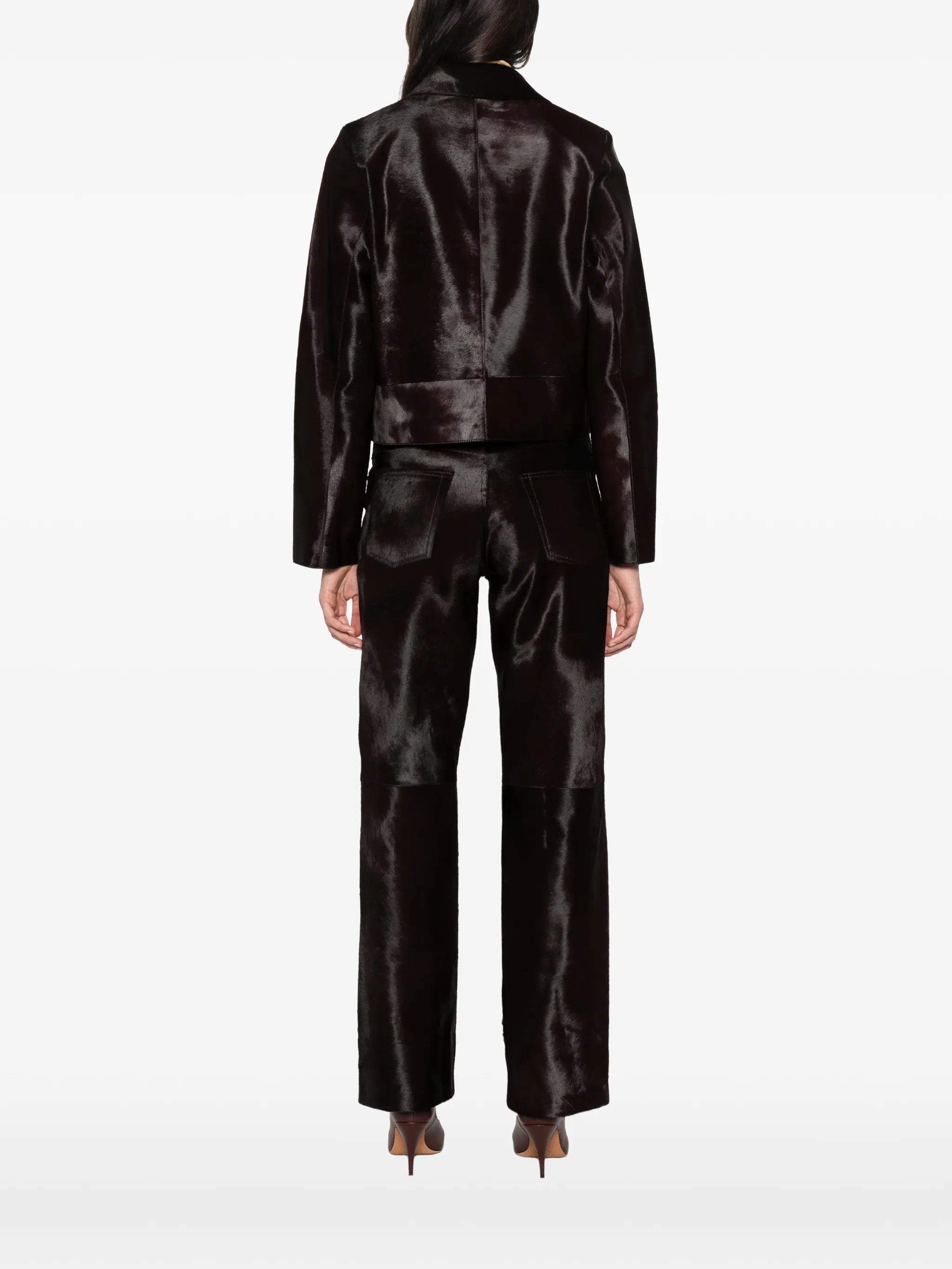 Hadley lamb-hair jacket