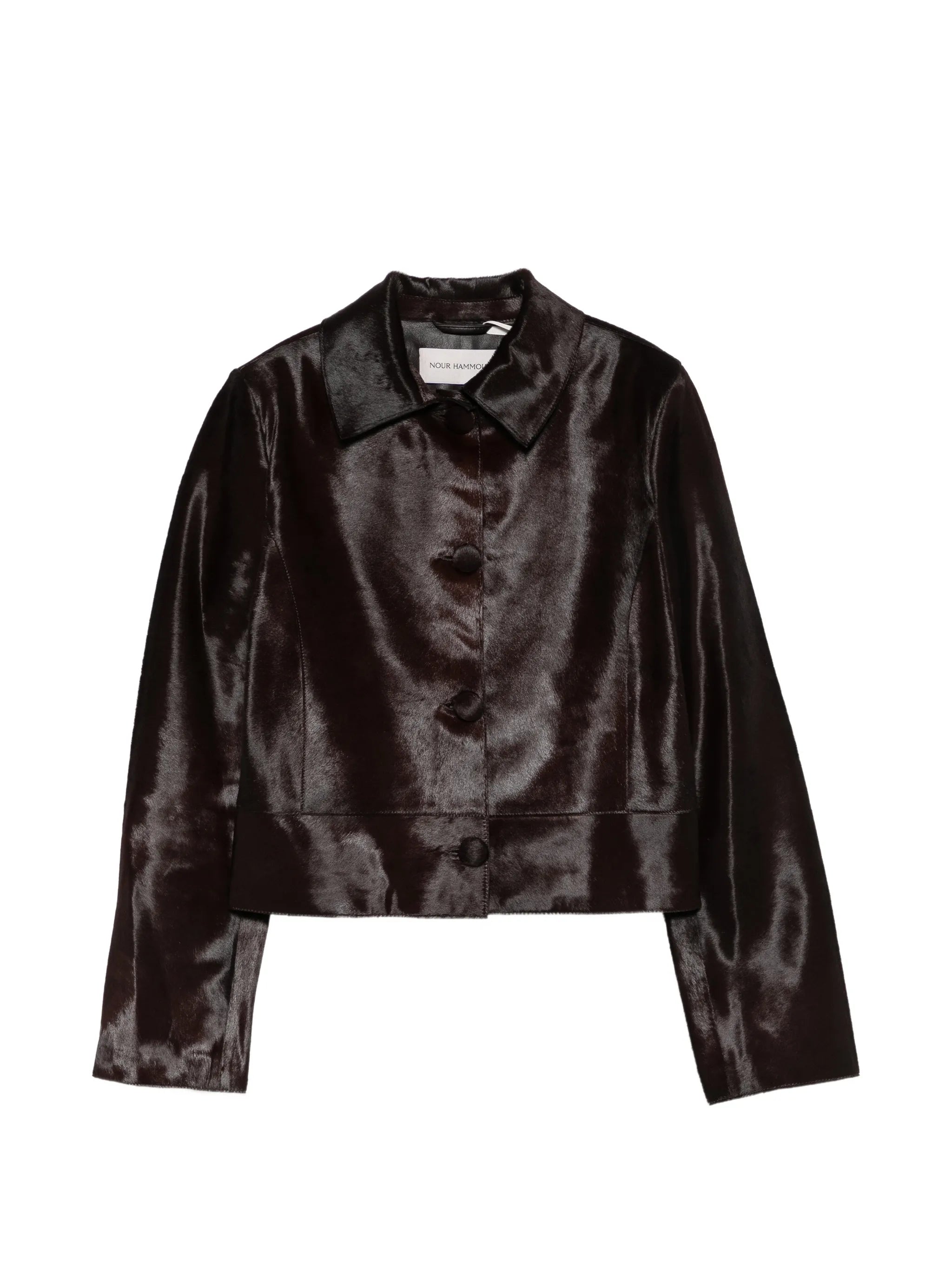 Hadley lamb-hair jacket