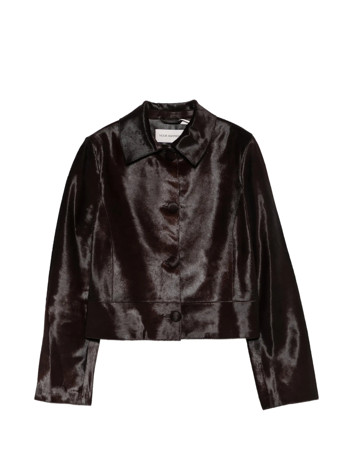 Hadley lamb-hair jacket
