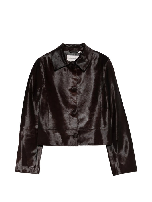 Hadley lamb-hair jacket