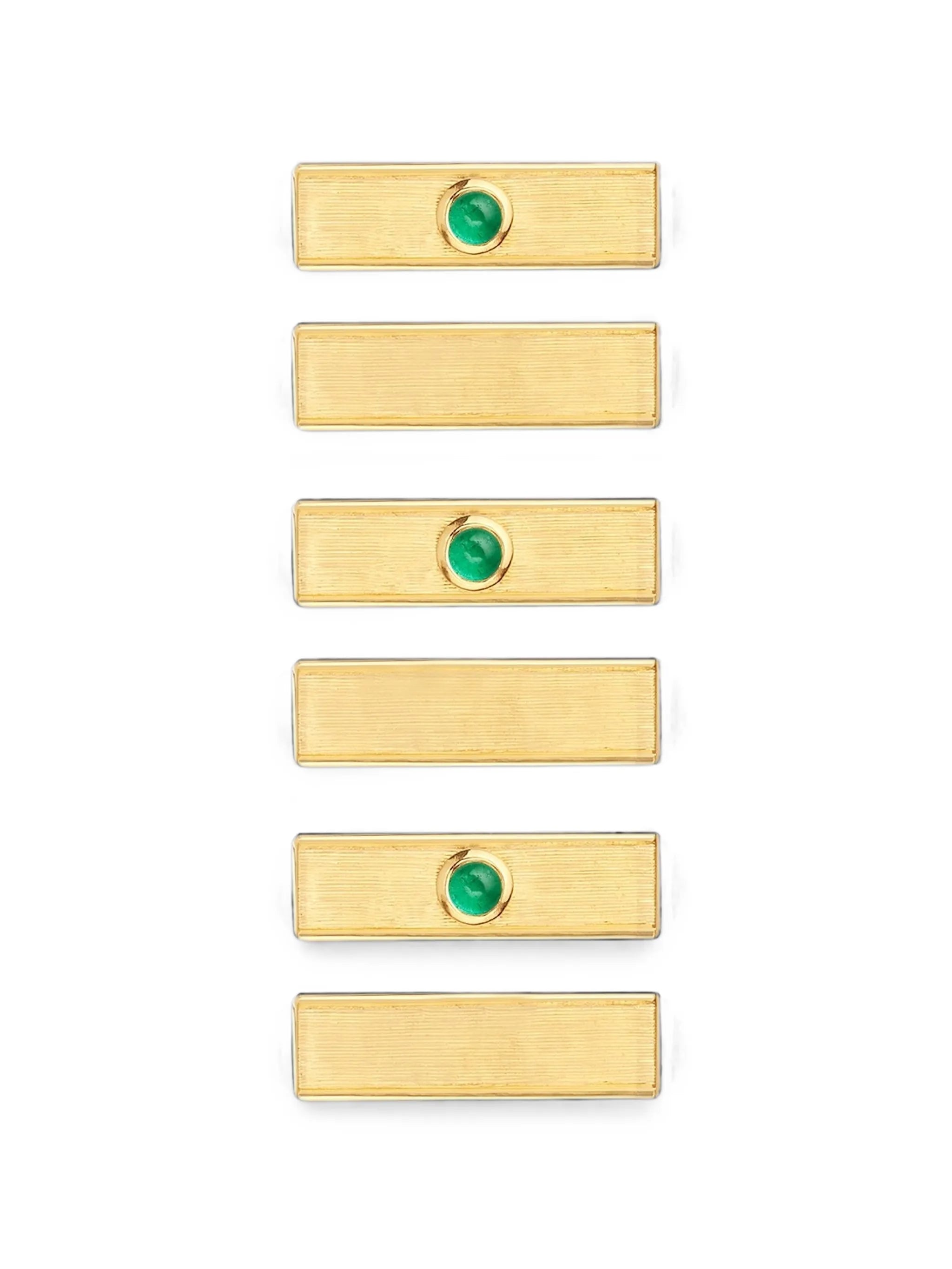 micro Coco emerald locket necklace