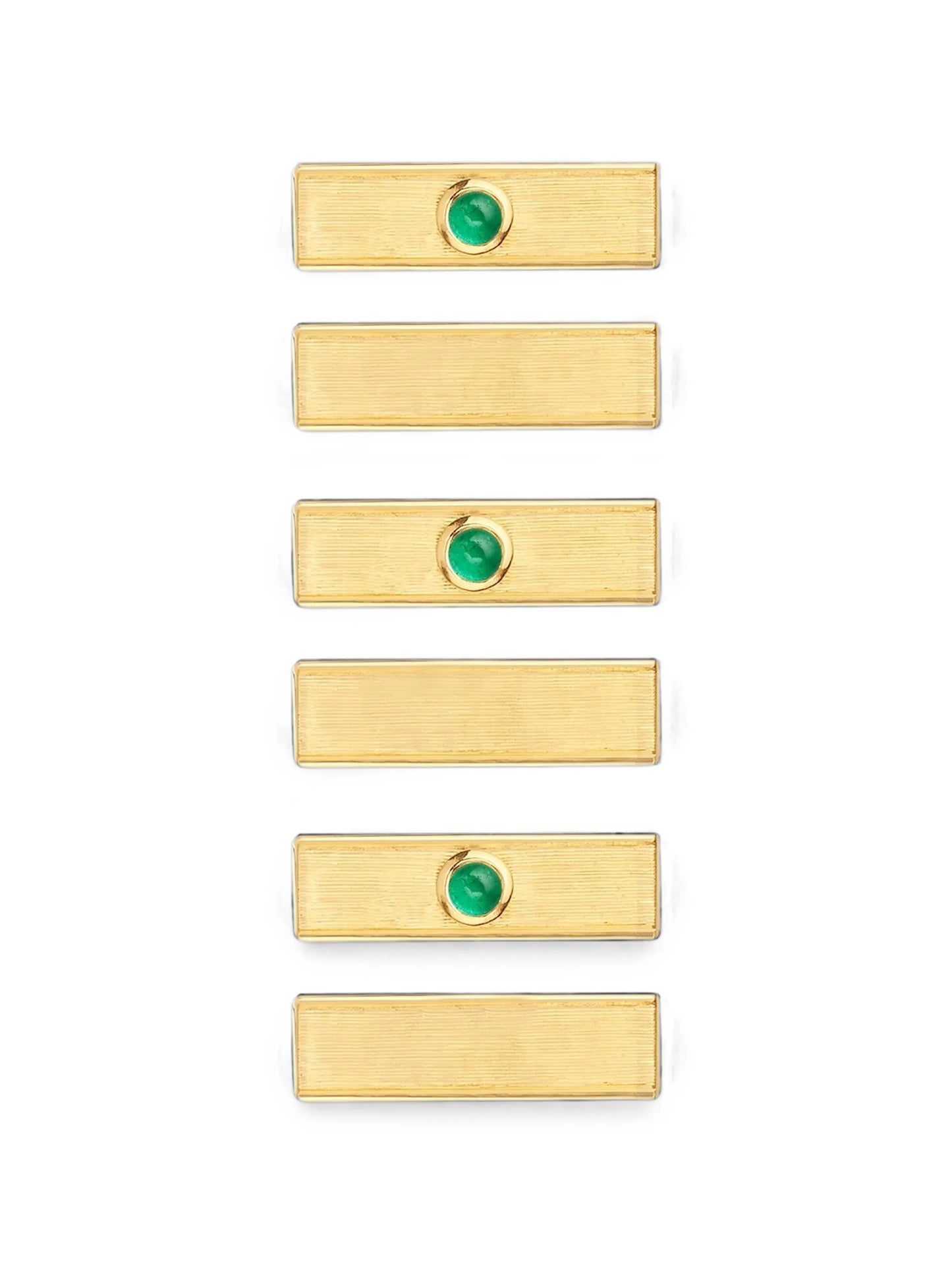 micro Coco emerald locket necklace