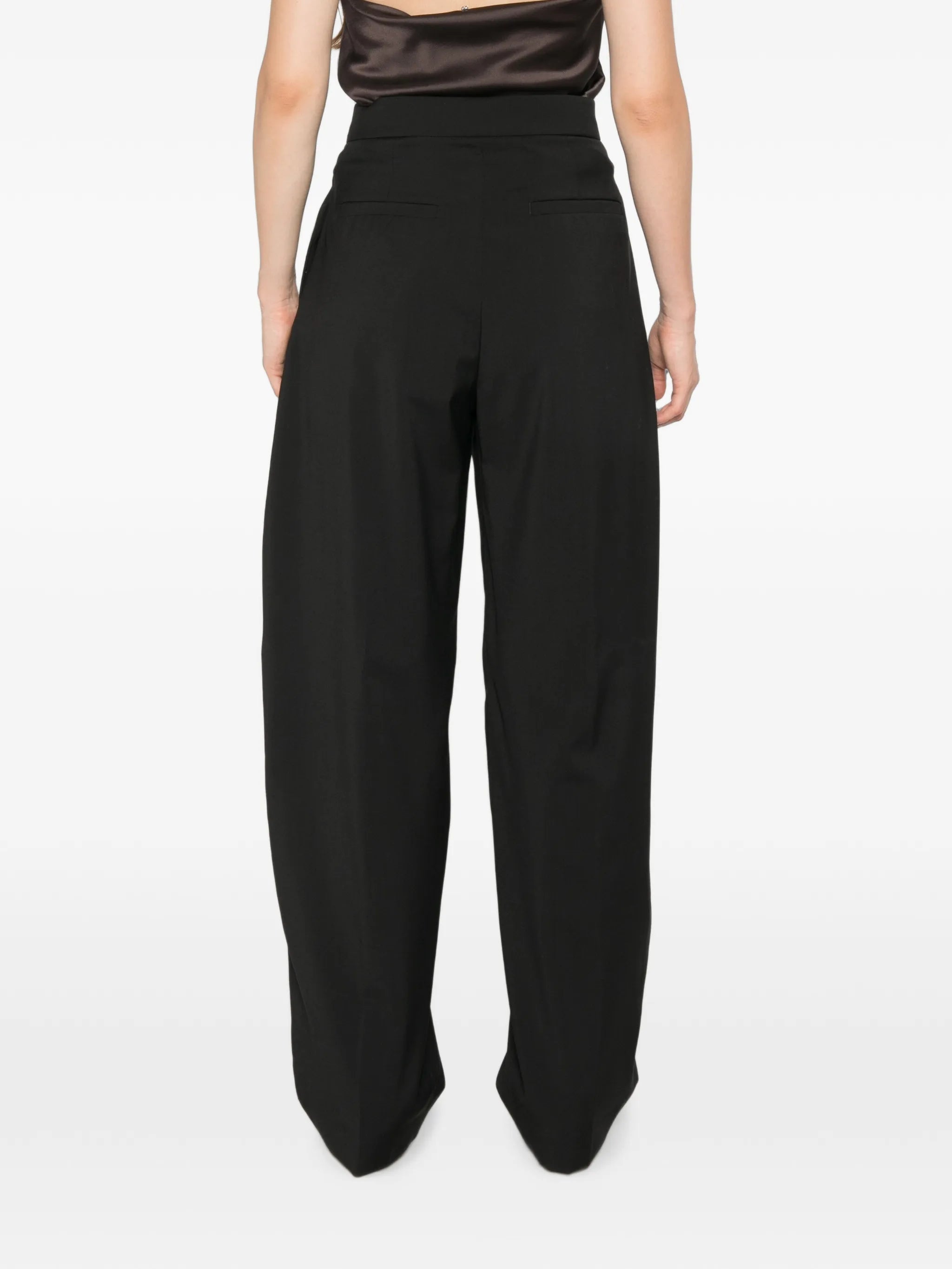 Spxzorro pleated trousers