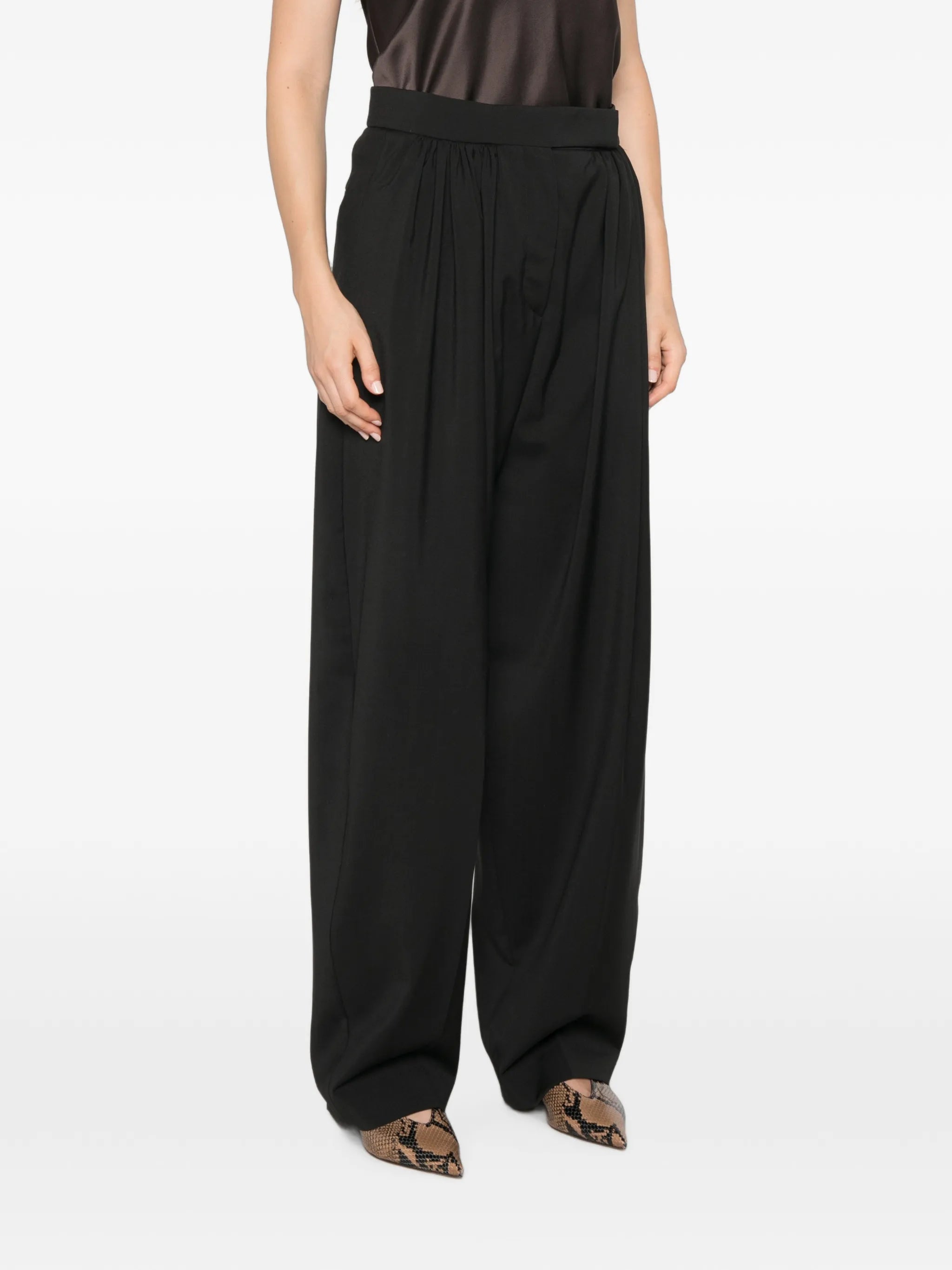 Spxzorro pleated trousers