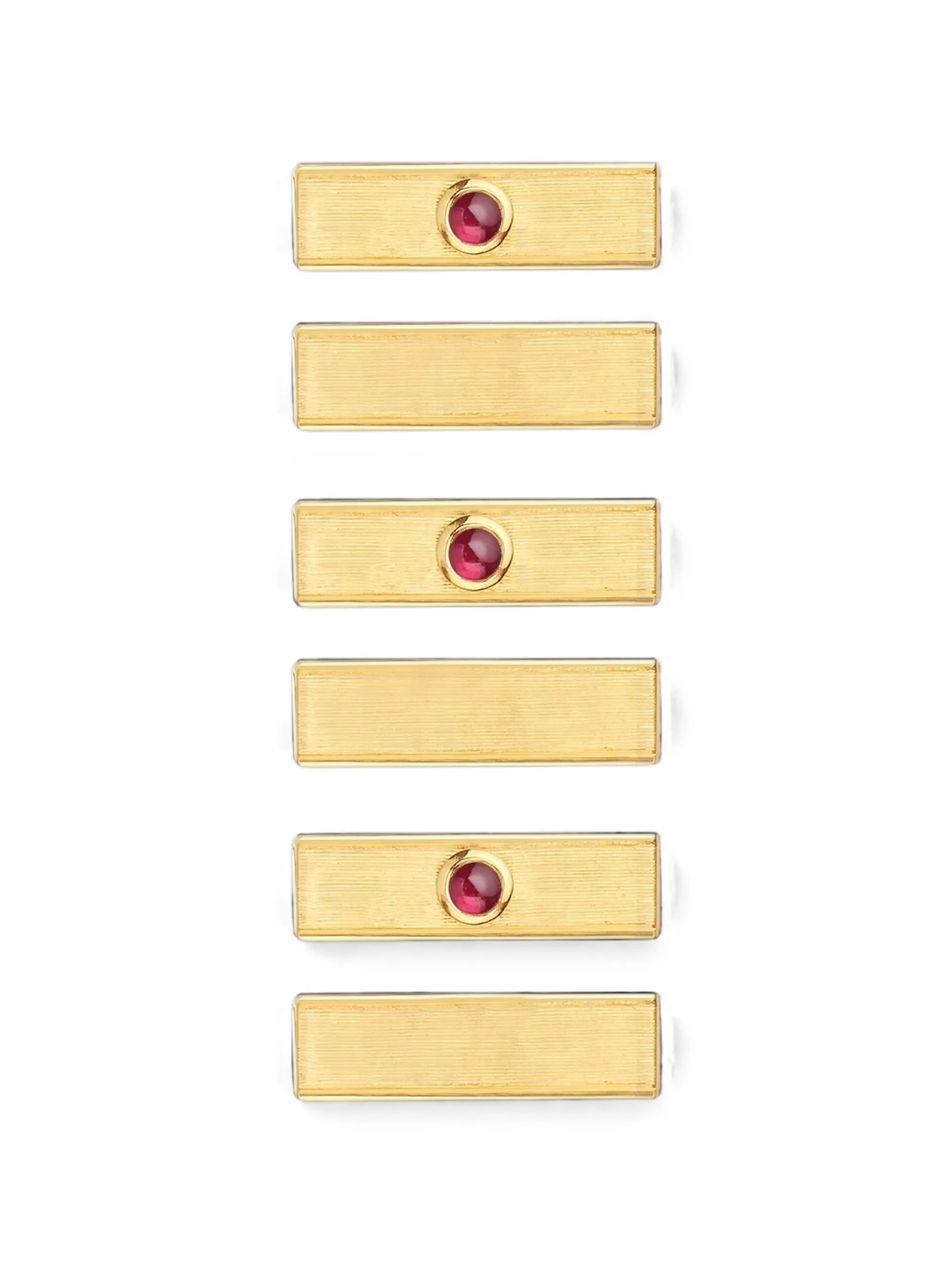 micro Coco ruby locket necklace