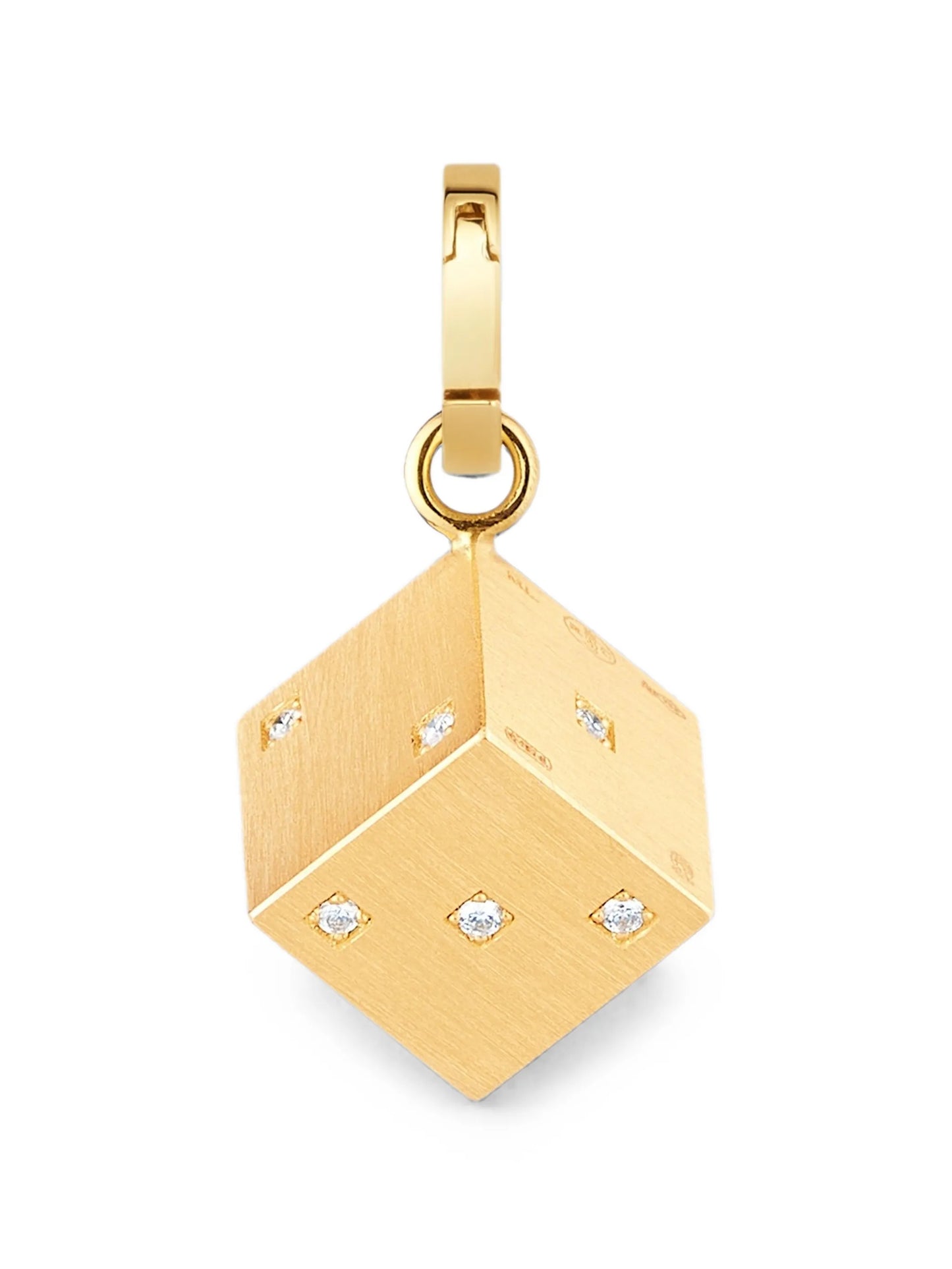 Dado diamond pendant