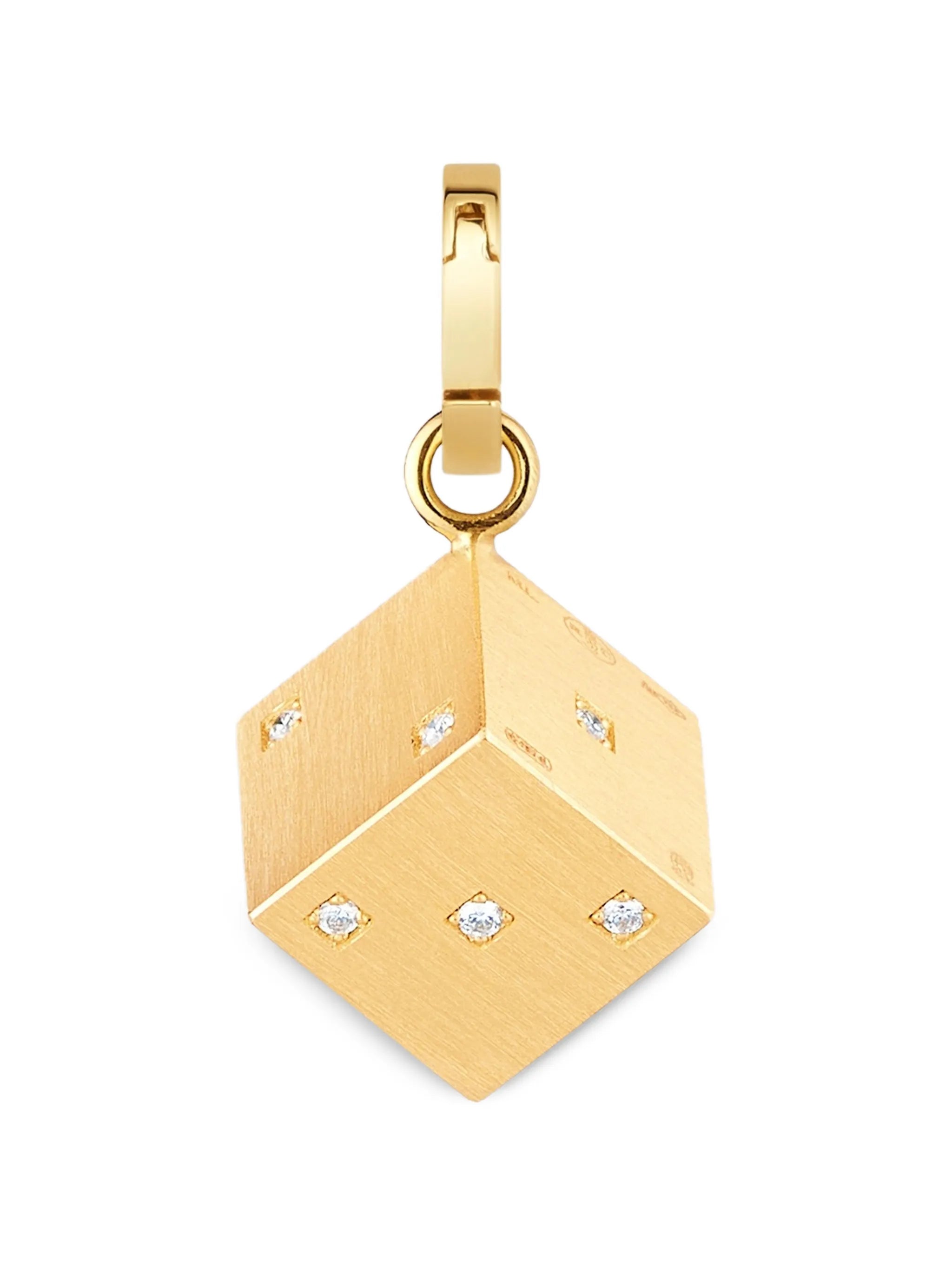 Dado diamond pendant