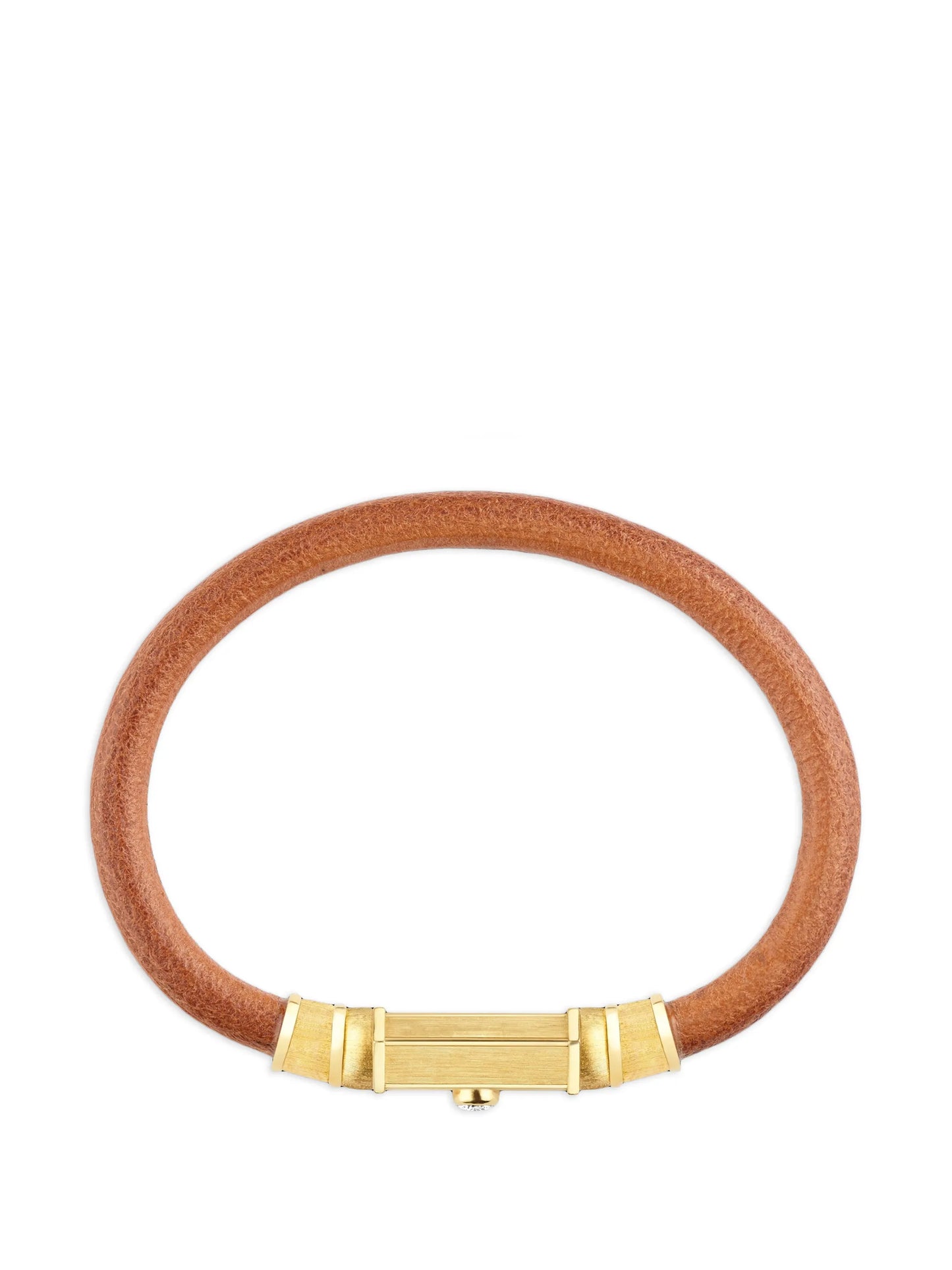 Lasso diamond locket bracelet