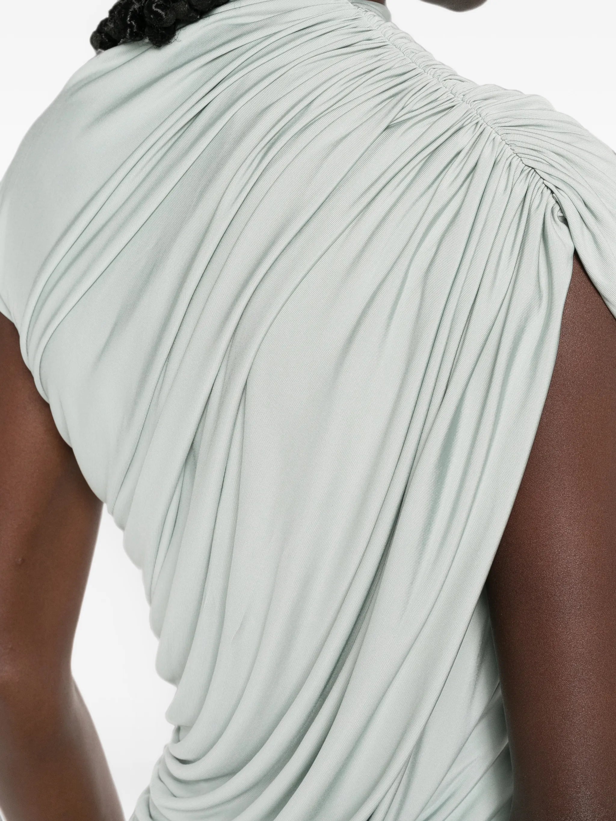 Khari draped jersey top