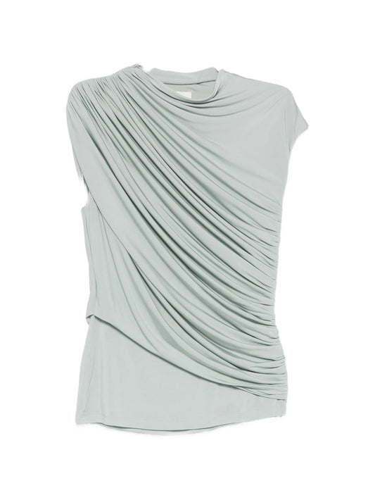 Khari draped jersey top