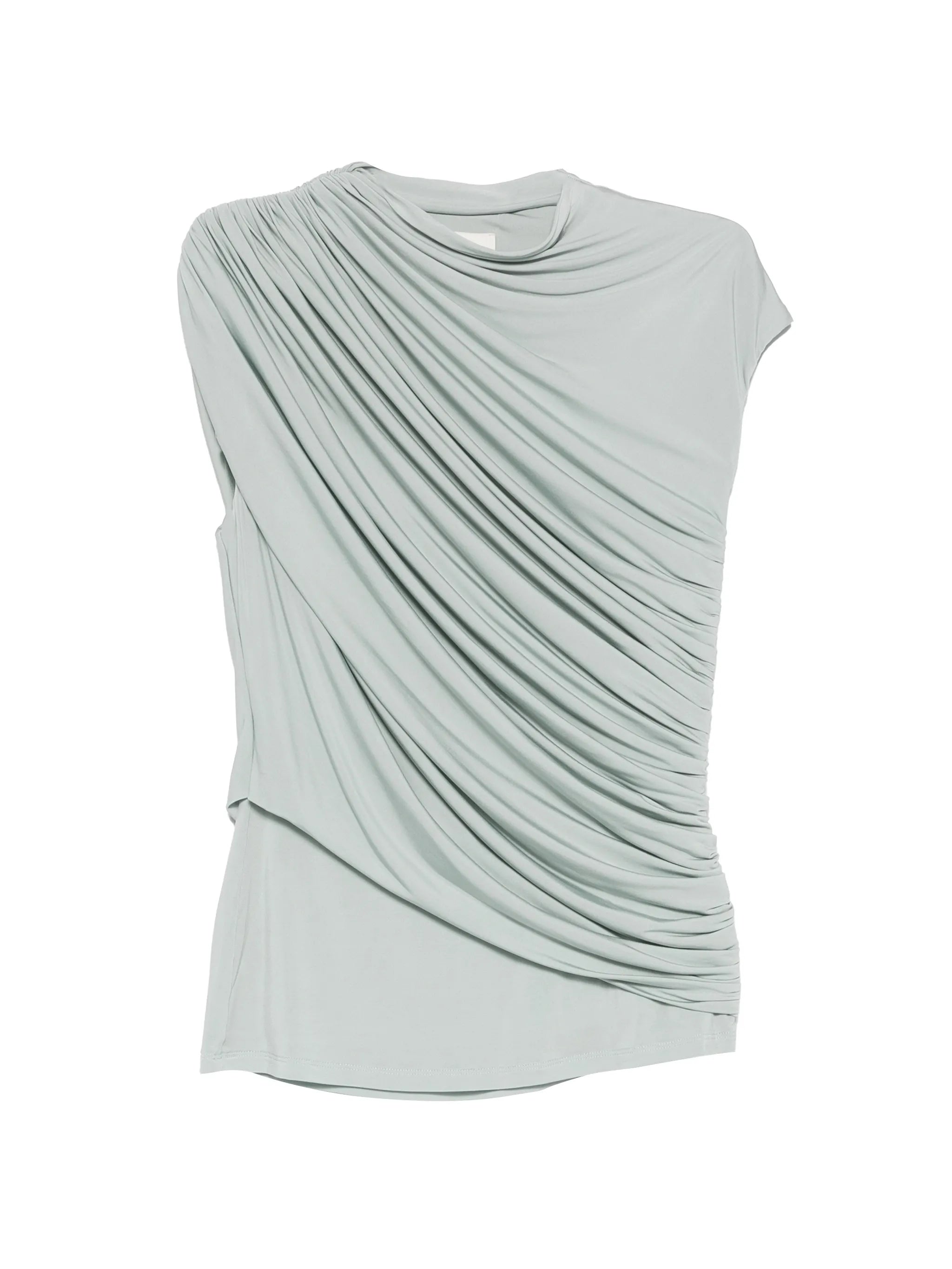 Khari draped jersey top