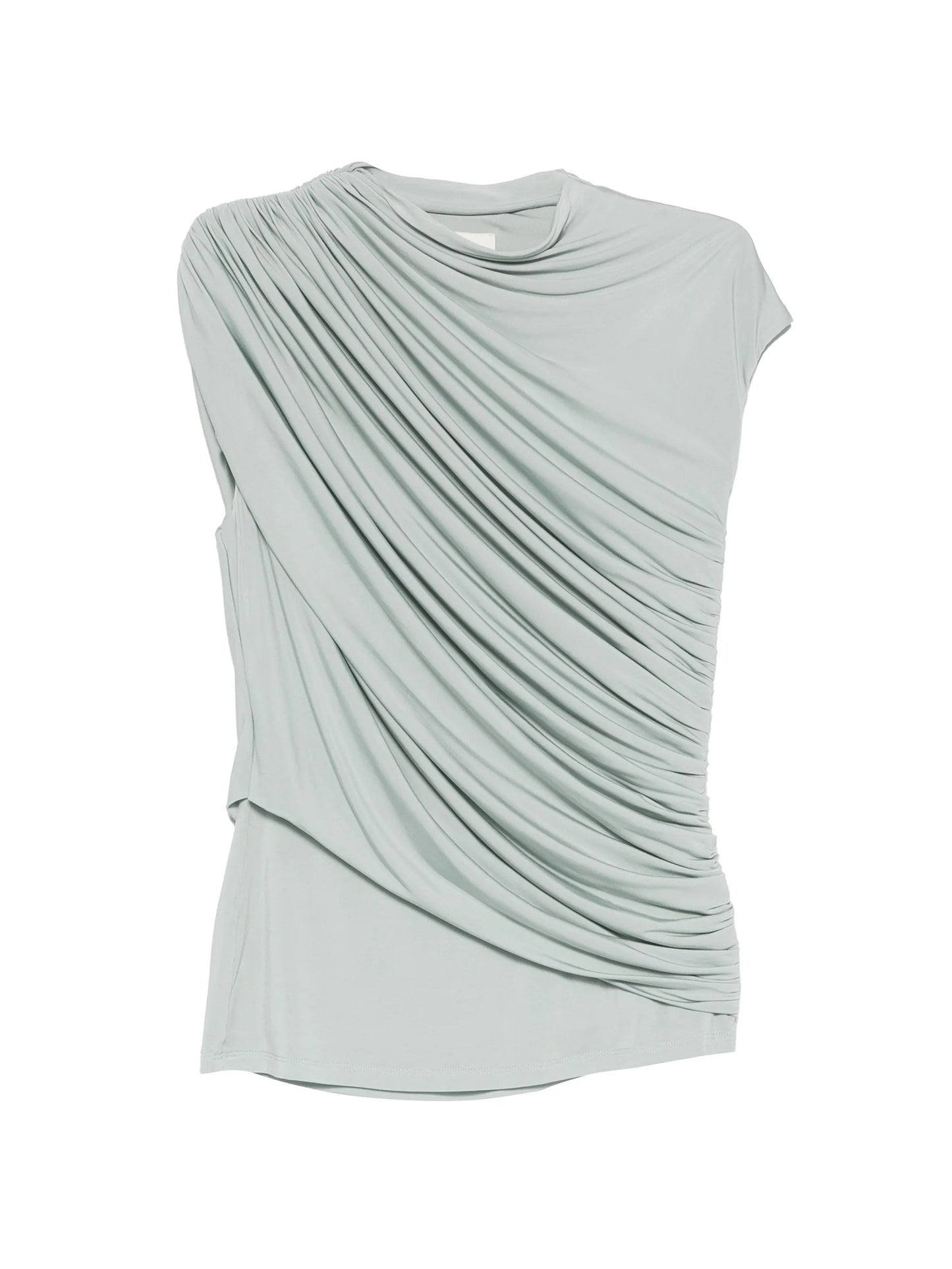 Khari draped jersey top