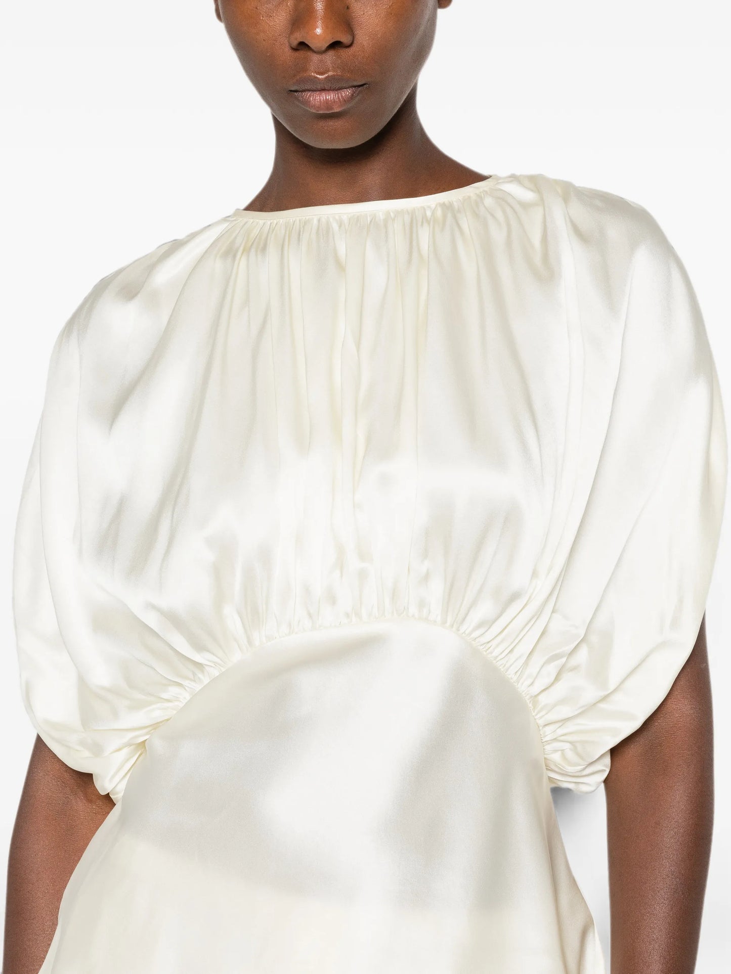 Peta ruched blouse