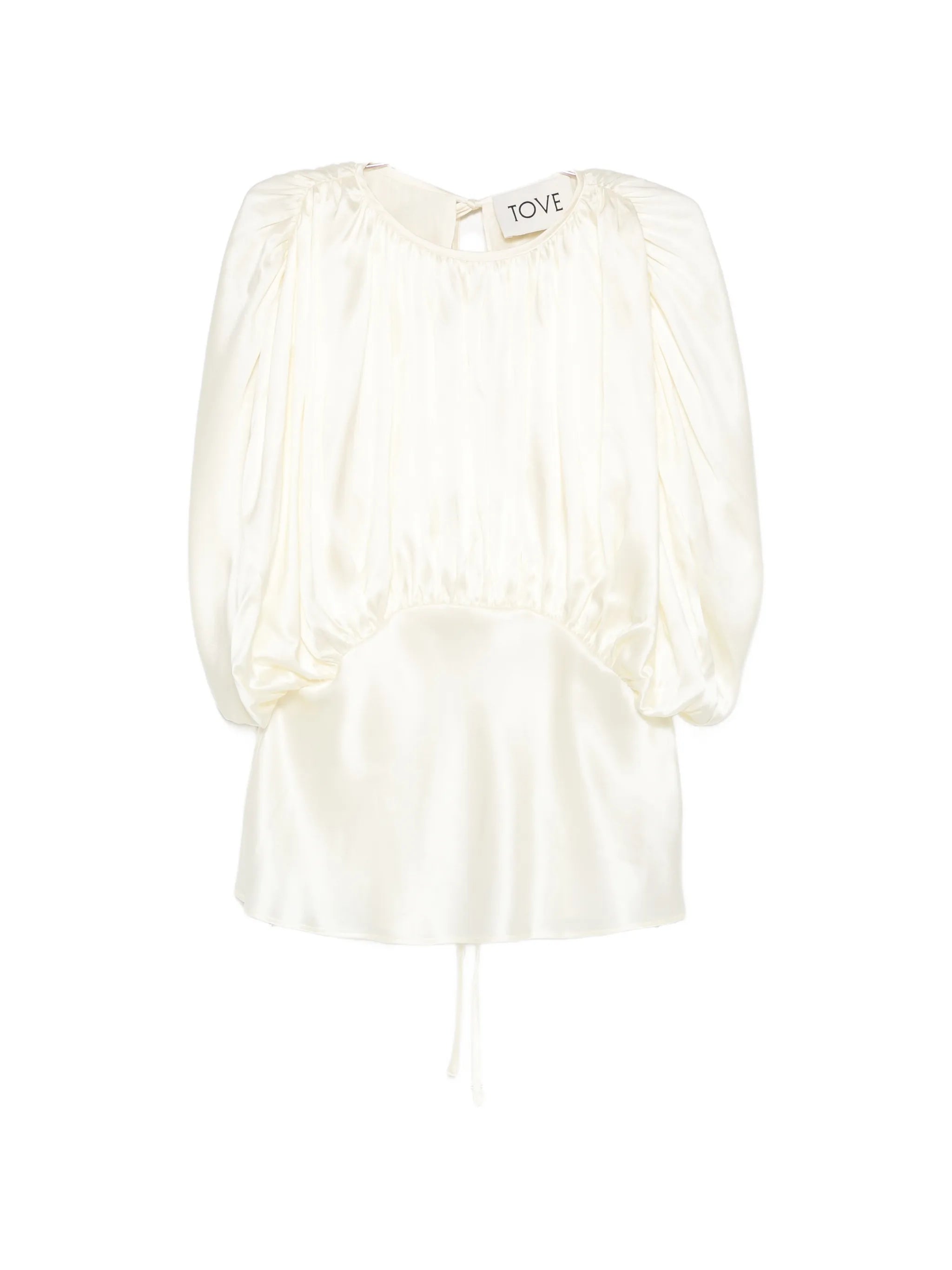 Peta ruched blouse