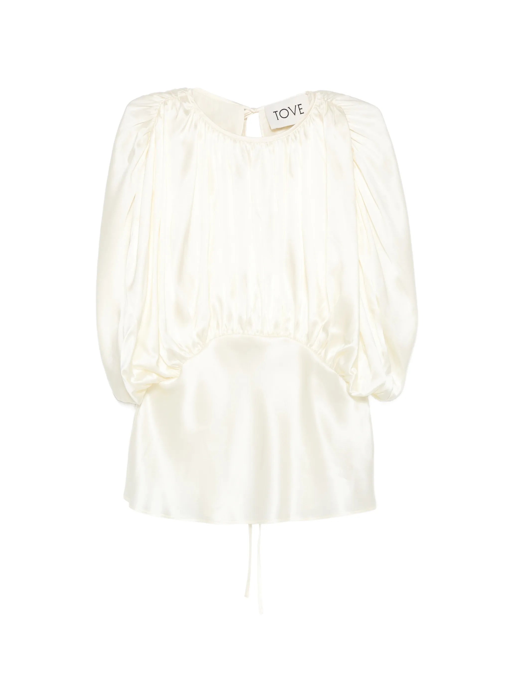 Peta ruched blouse