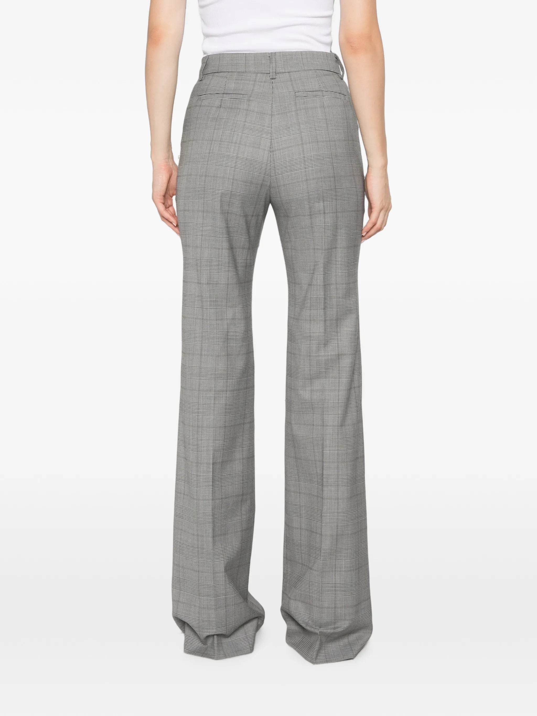 Spxanfora Prince of Wales check trousers