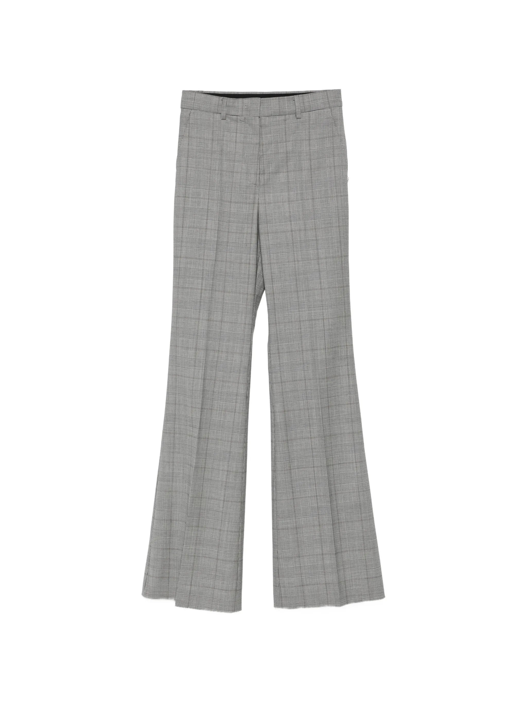Spxanfora Prince of Wales check trousers