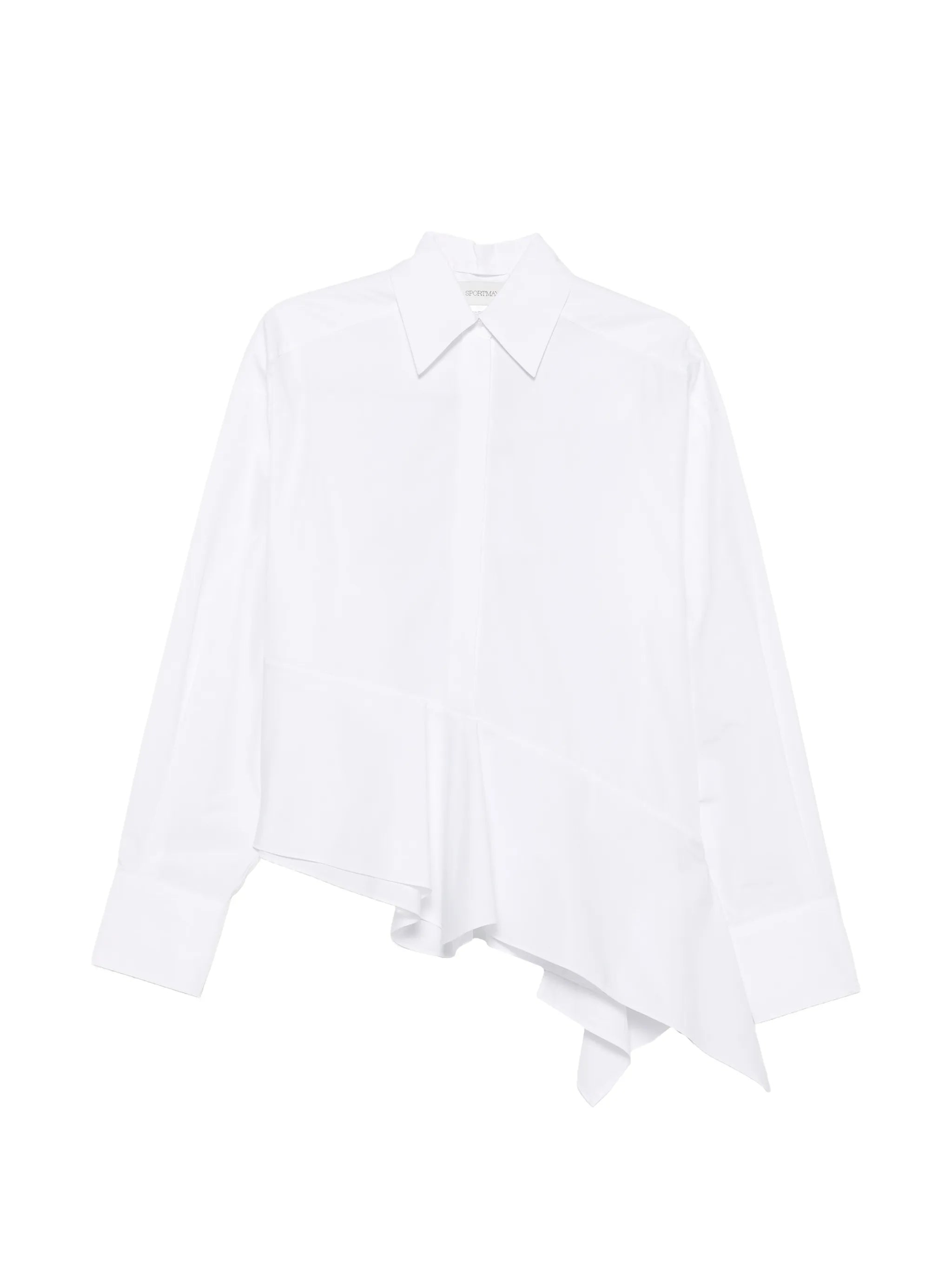 Arcella asymmetric-hem shirt