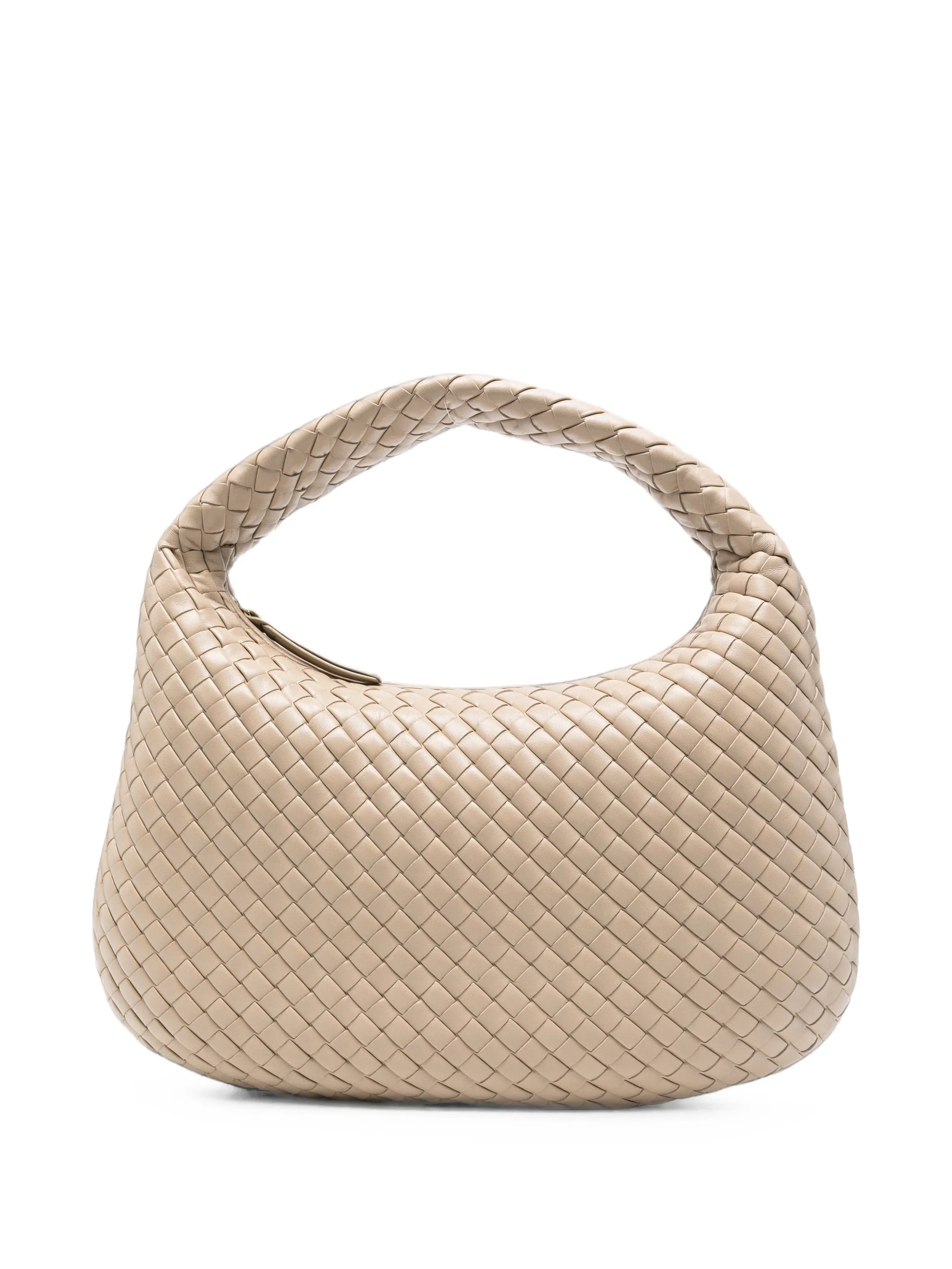 Veneta woven padded shoulder bag