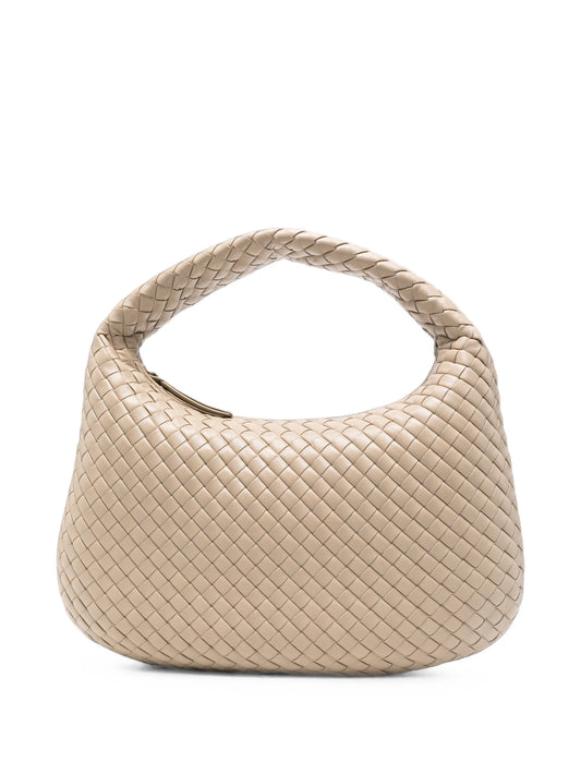 Veneta woven padded shoulder bag