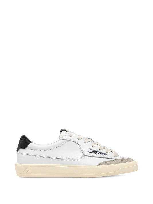 Windscape panelled leather sneakers