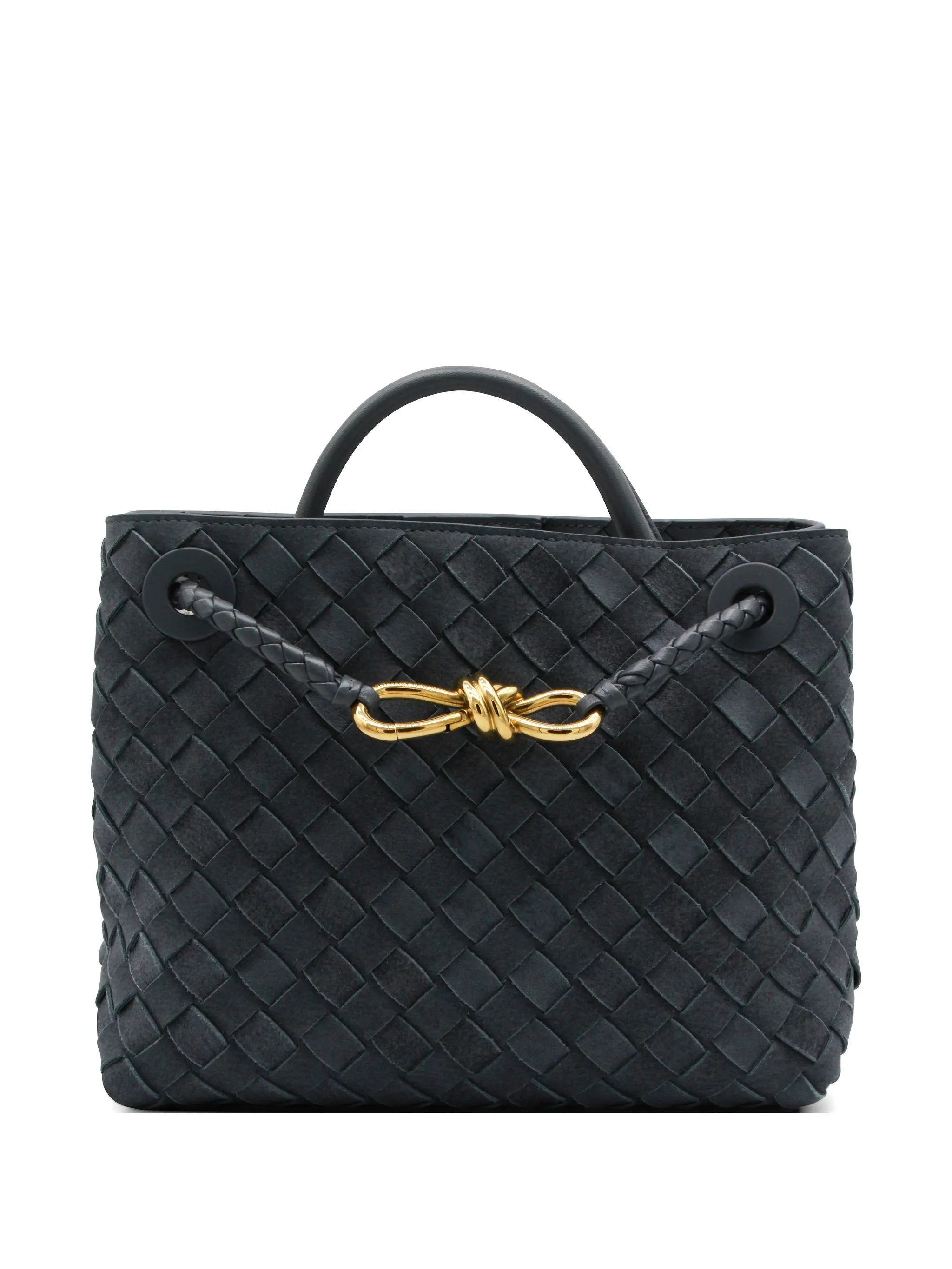 small Andiamo intrecciato leather shoulder bag