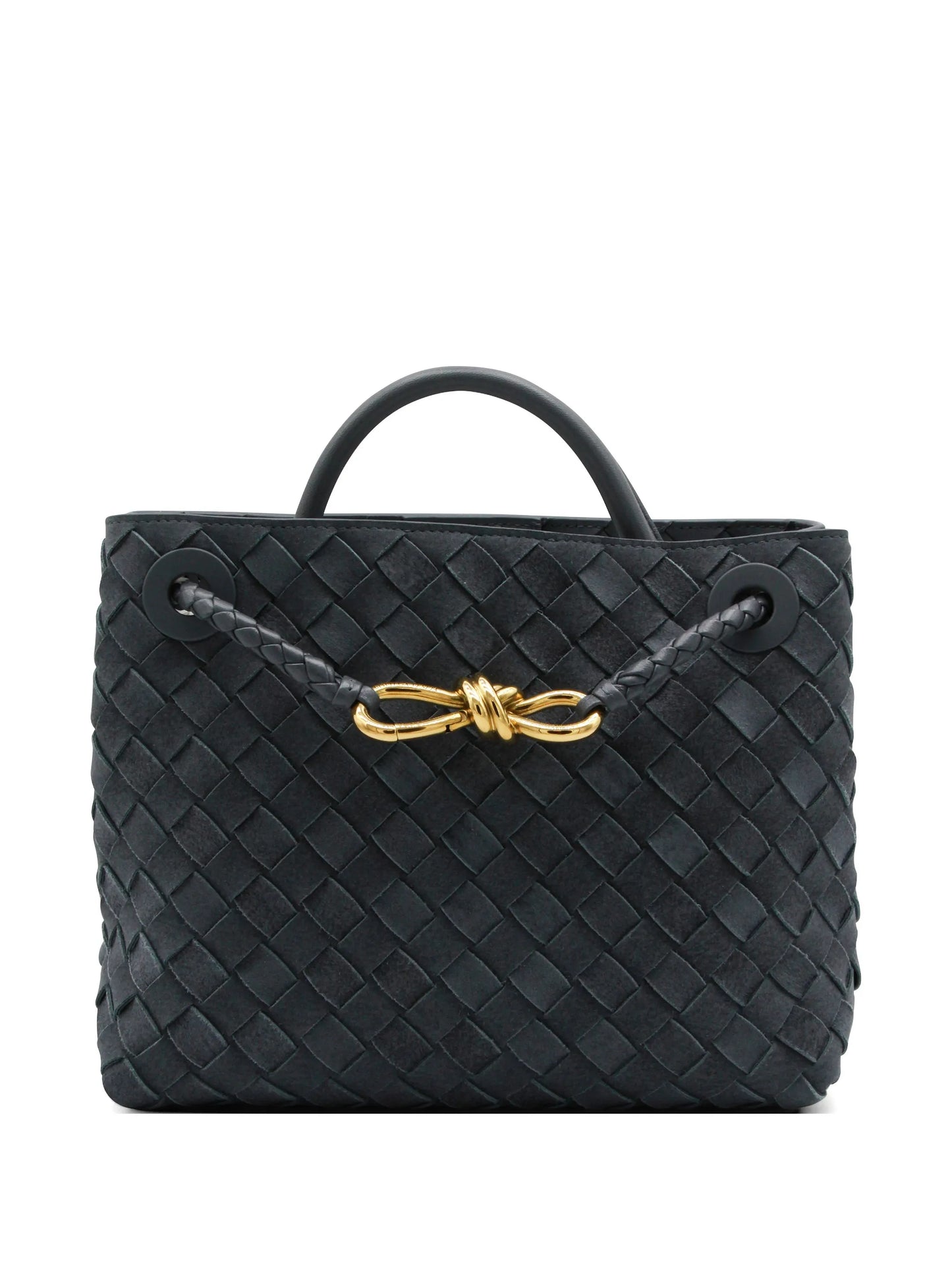 small Andiamo intrecciato leather shoulder bag