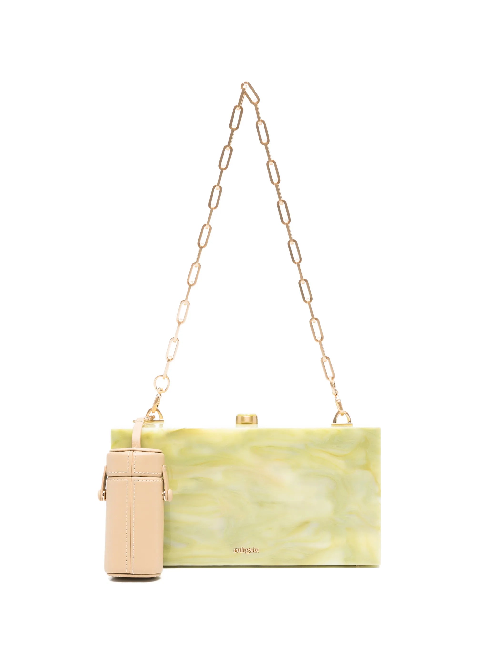 Backgammon clutch bag