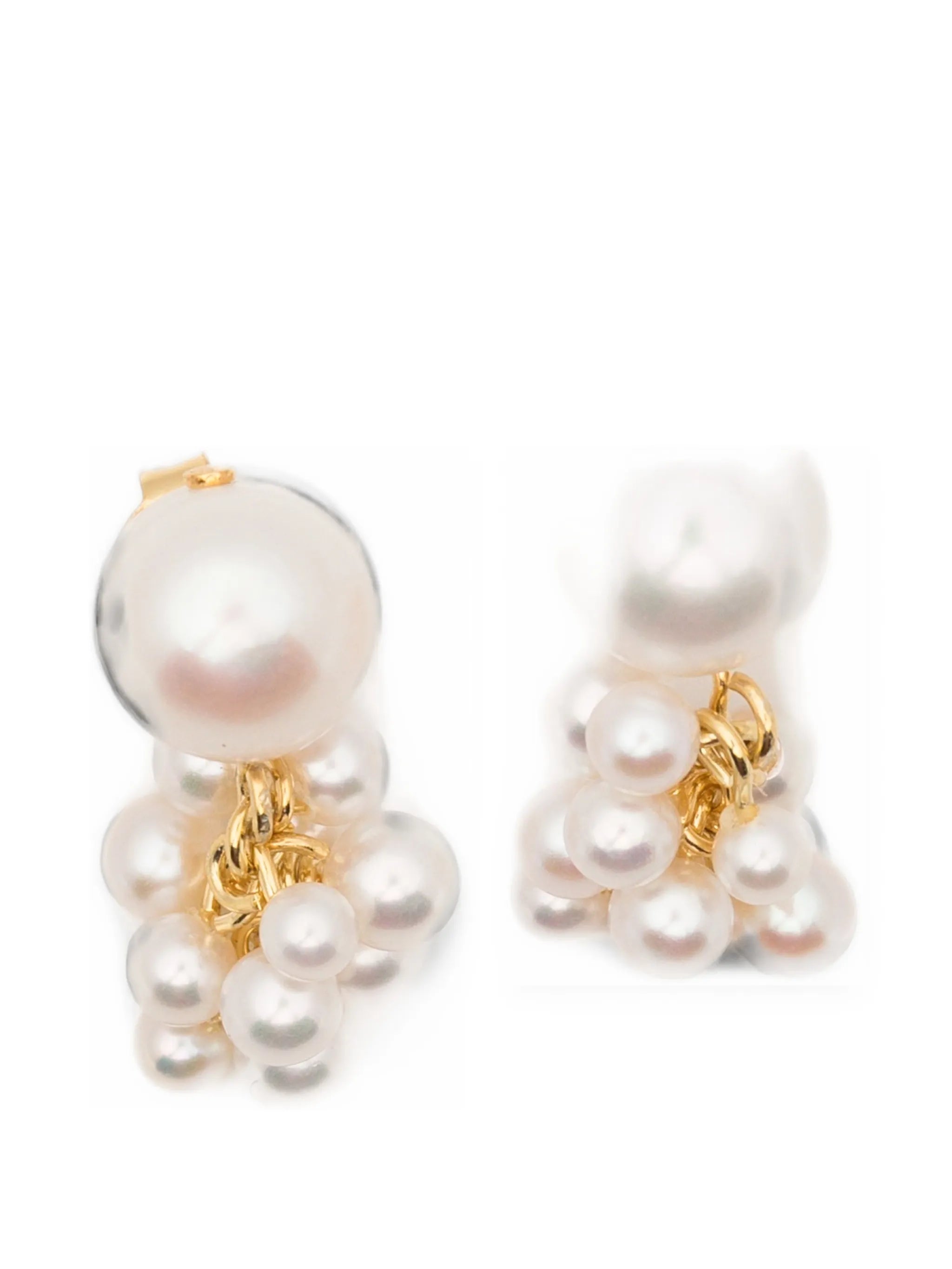 Til The Stars Wane pearl earrings