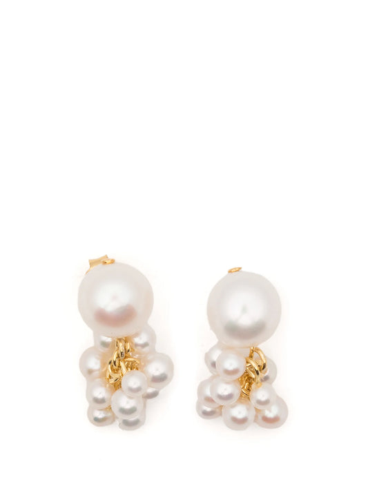 Til The Stars Wane pearl earrings