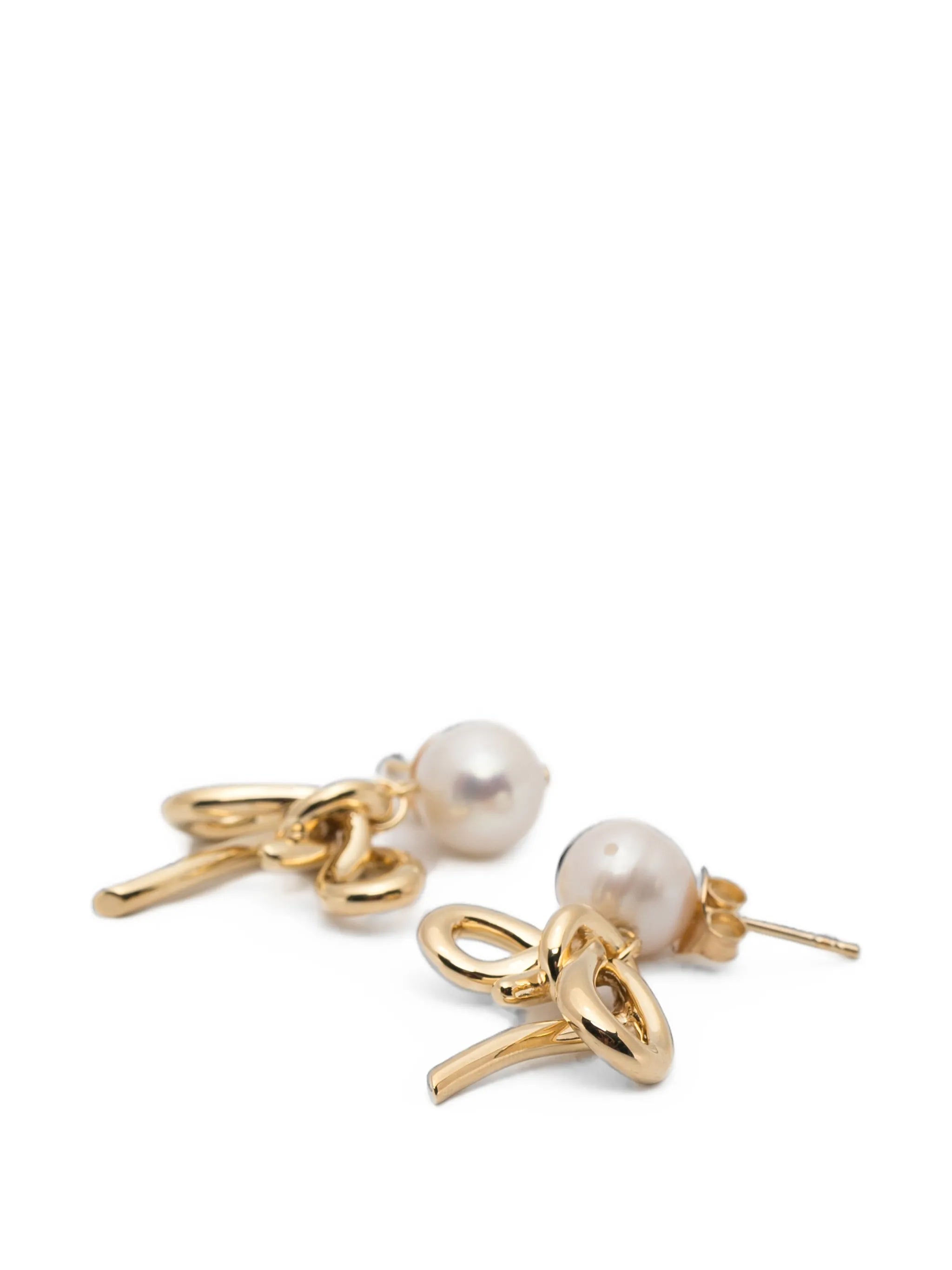 Once in a Blue Moon drop earrings