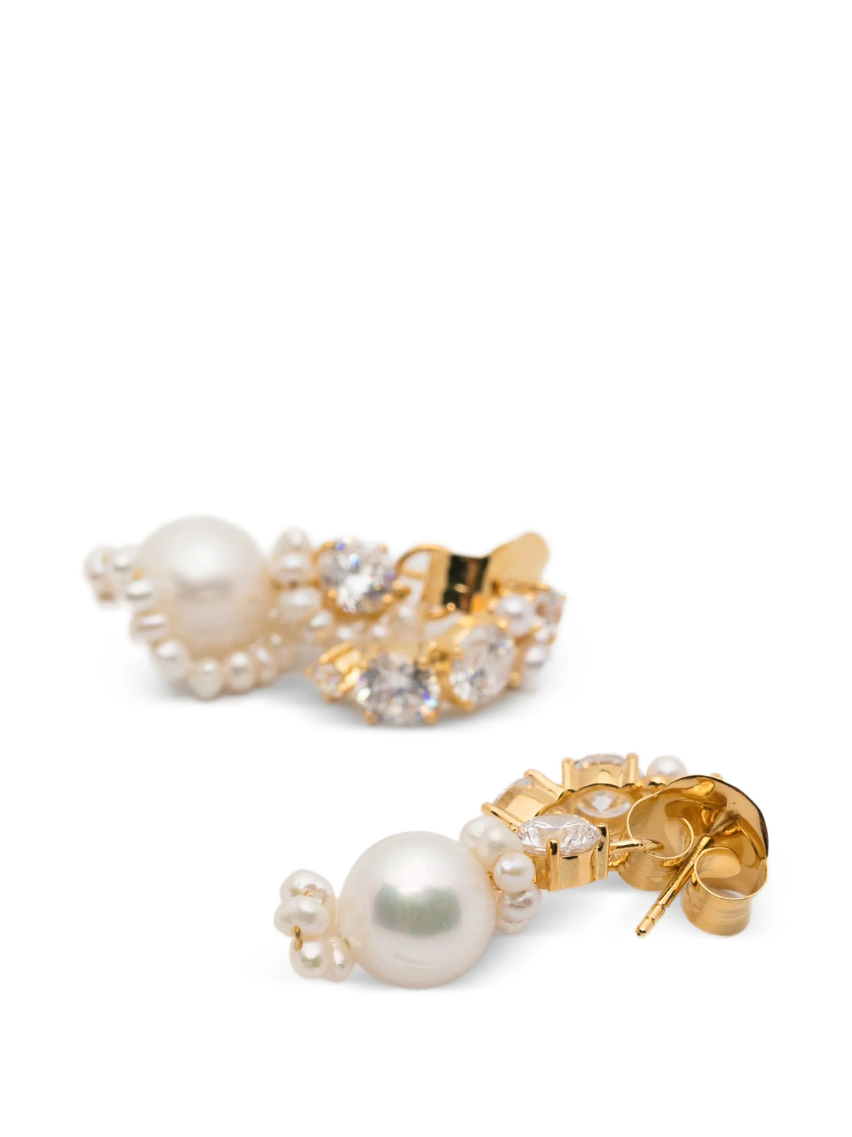 Outcrop earrings