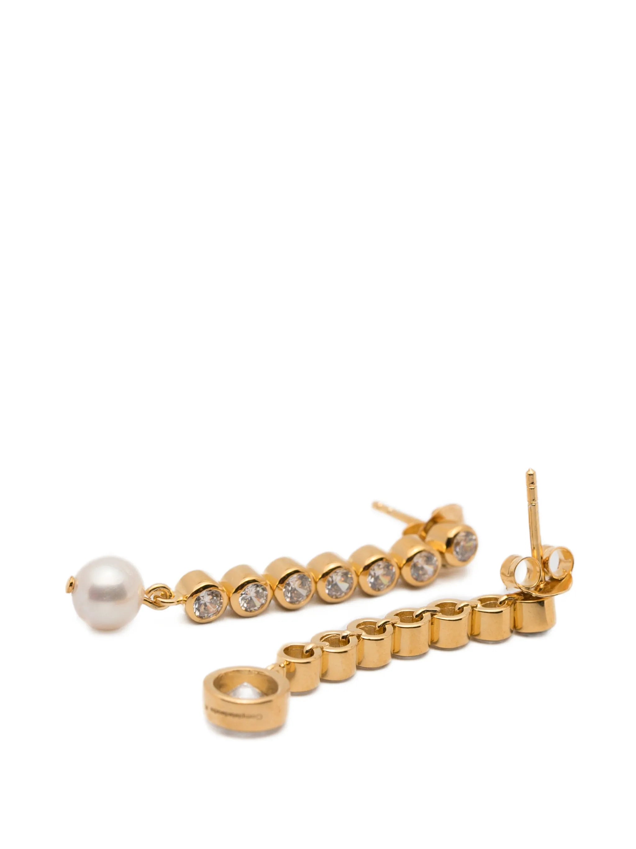 Multiply Zero by Zero and You Get Zero earrings