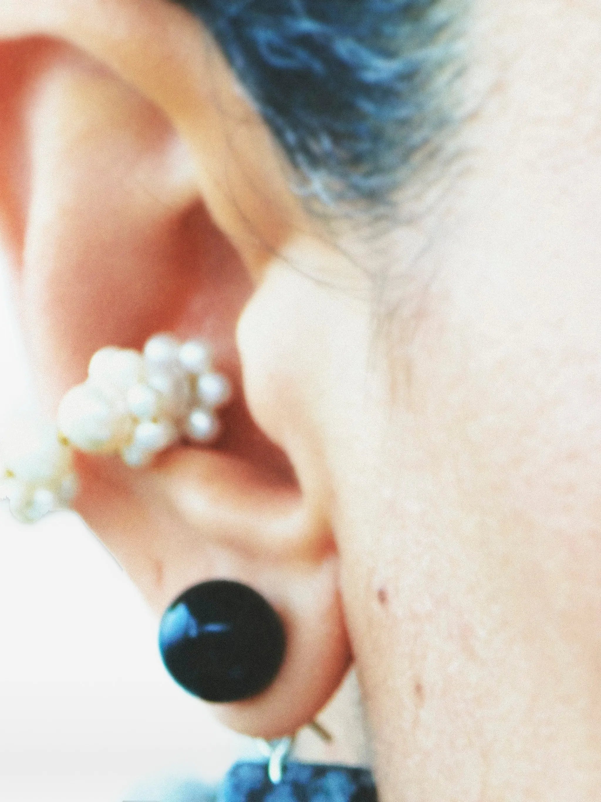 Posy pearl ear cuff
