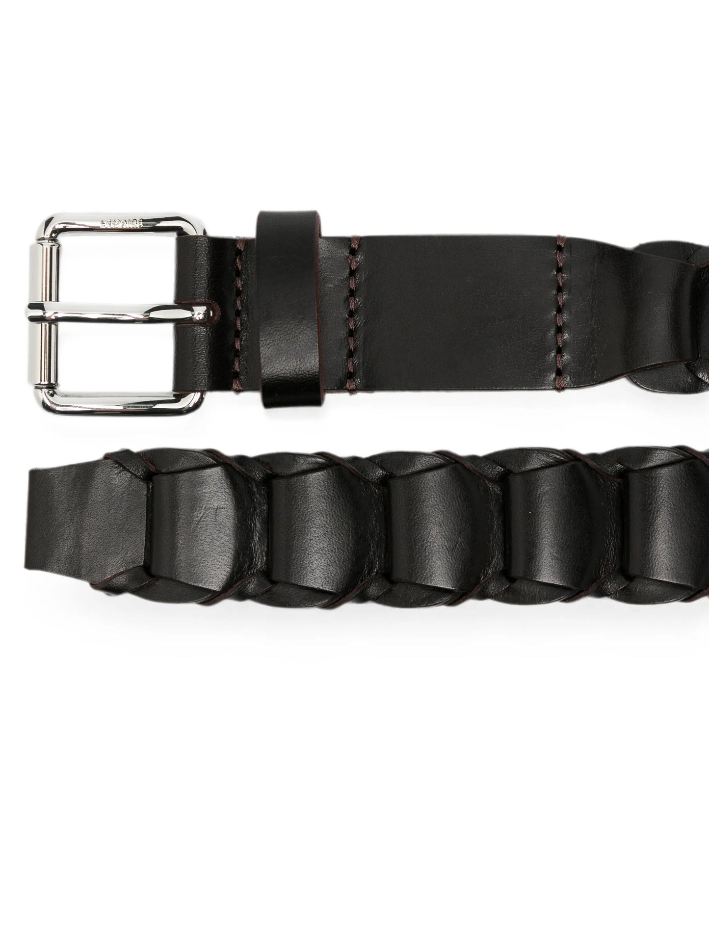 link belt in vegetable-tanned leather