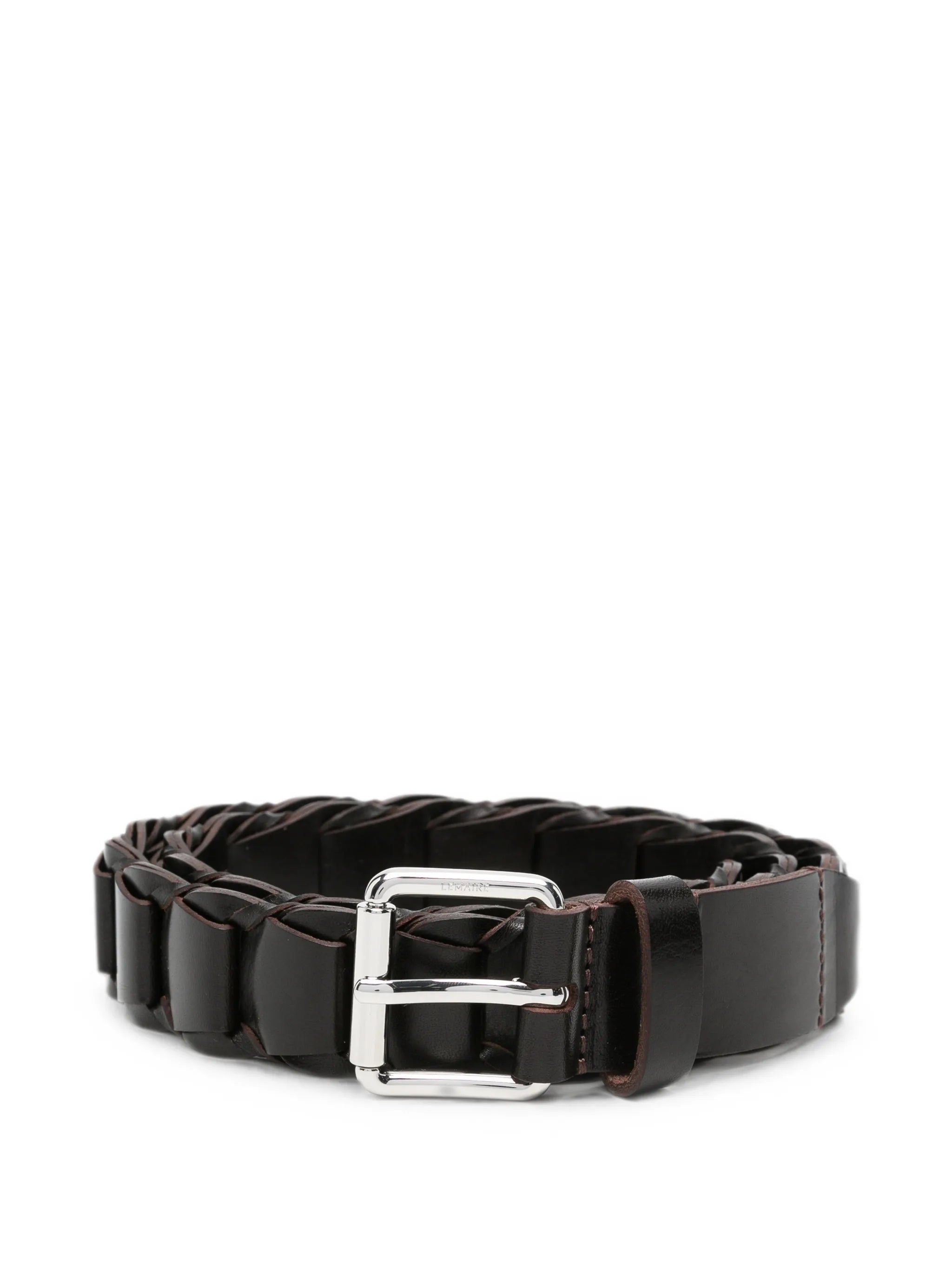 link belt in vegetable-tanned leather