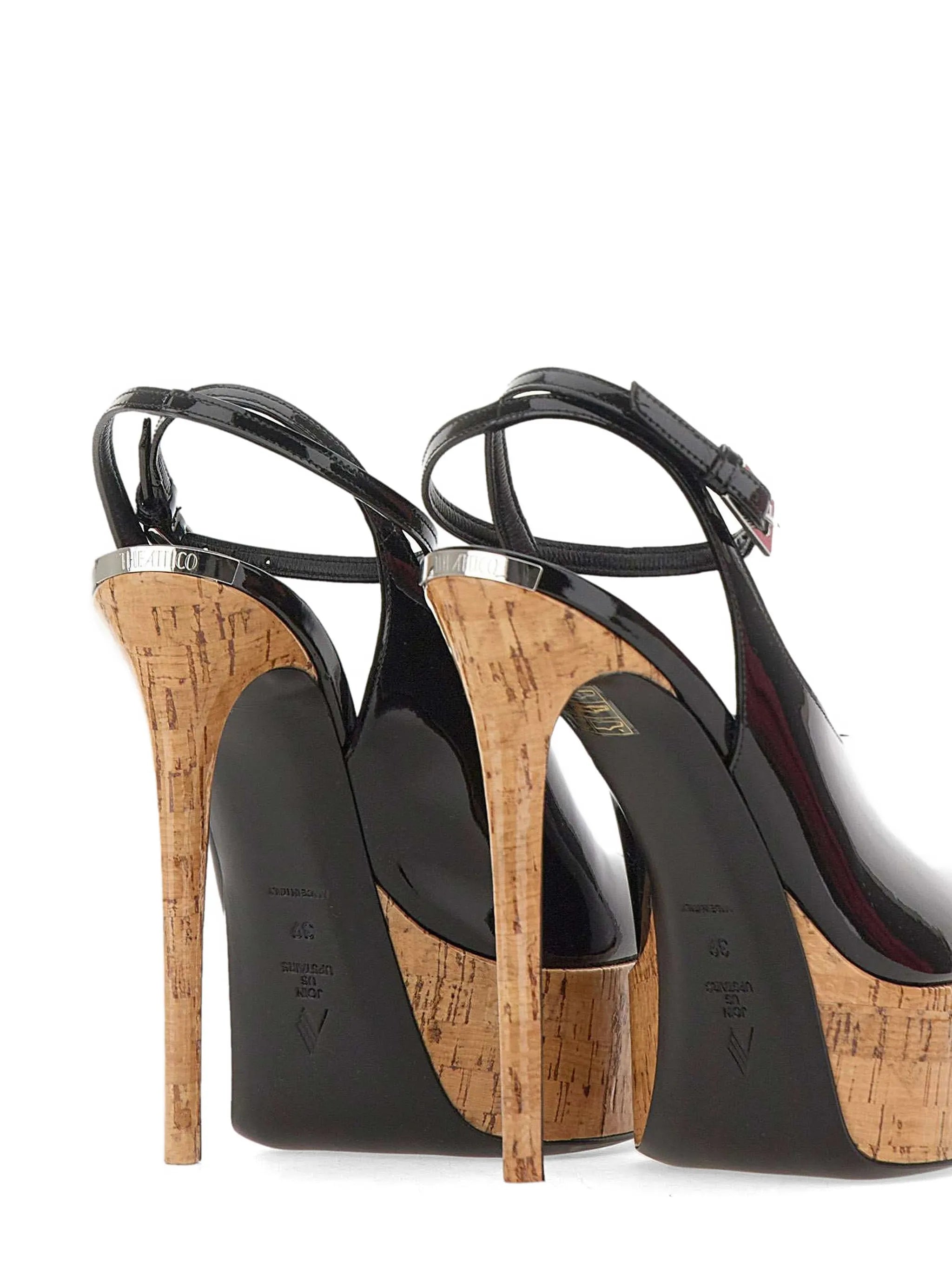 Ornella ankle-strap heeled sandals