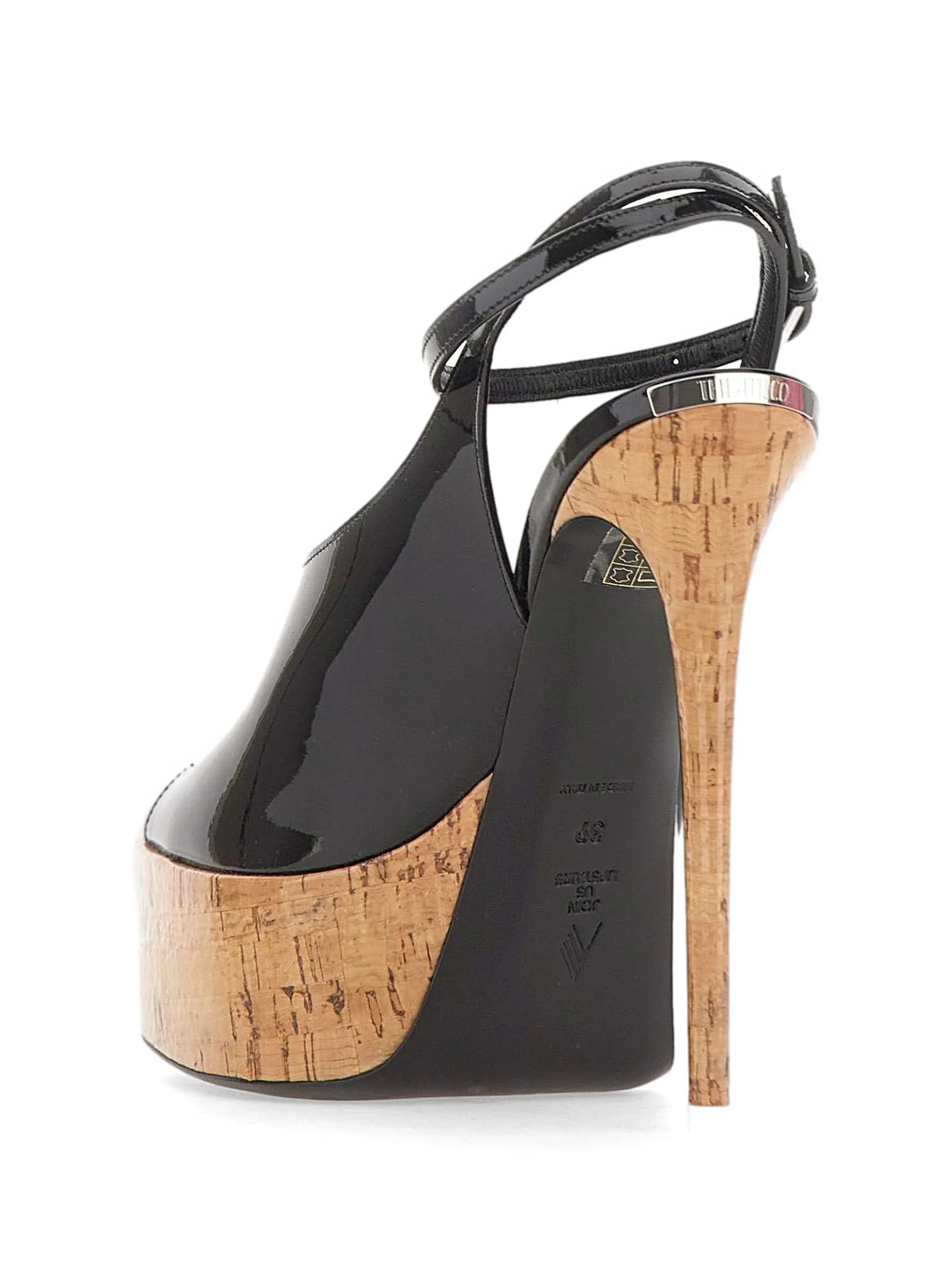 Ornella ankle-strap heeled sandals