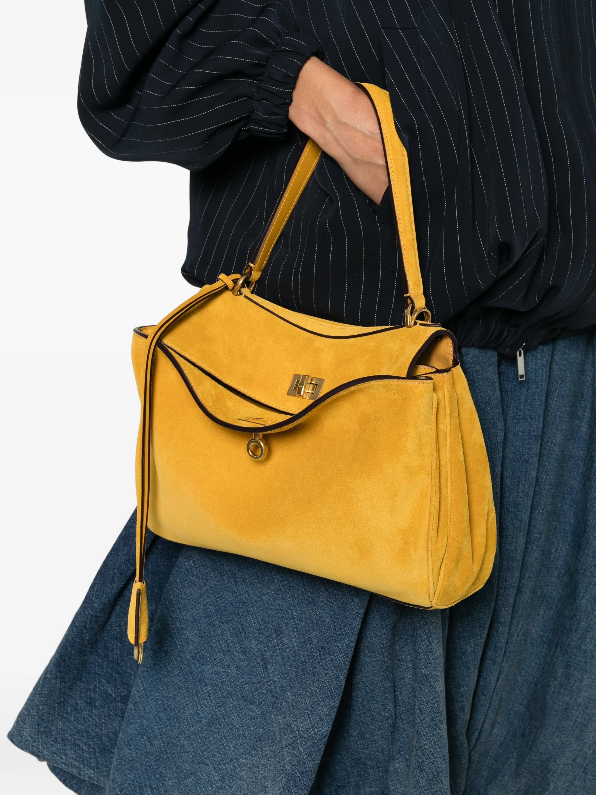 small Rodeo suede tote bag