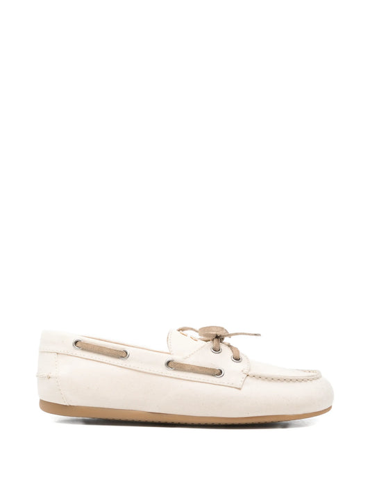 lace-up boat shoes