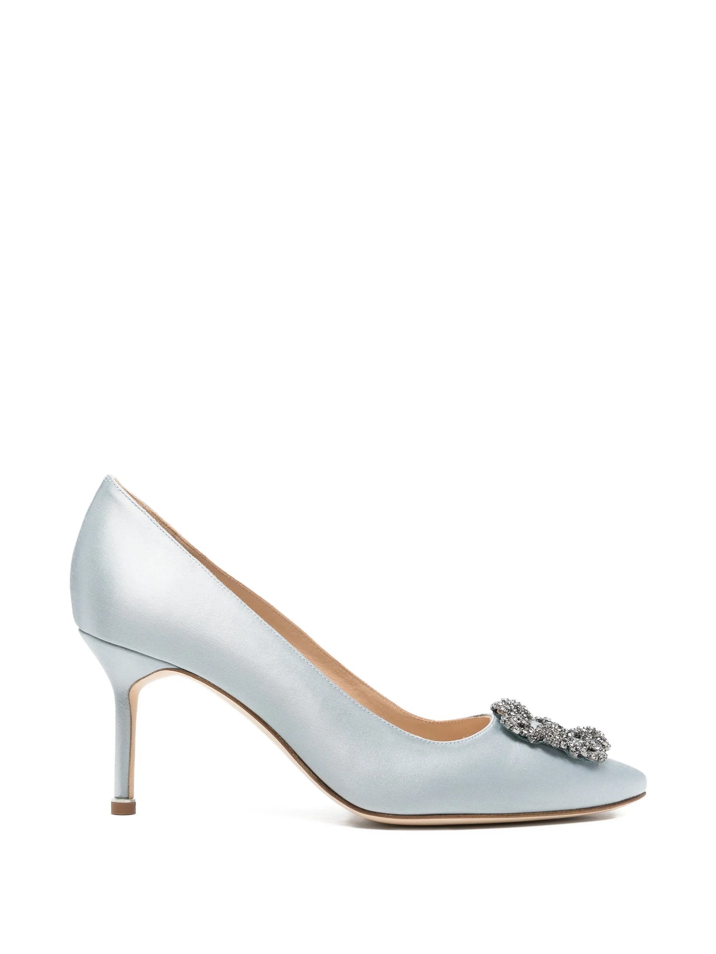 Hangisi crystal-embellished pumps