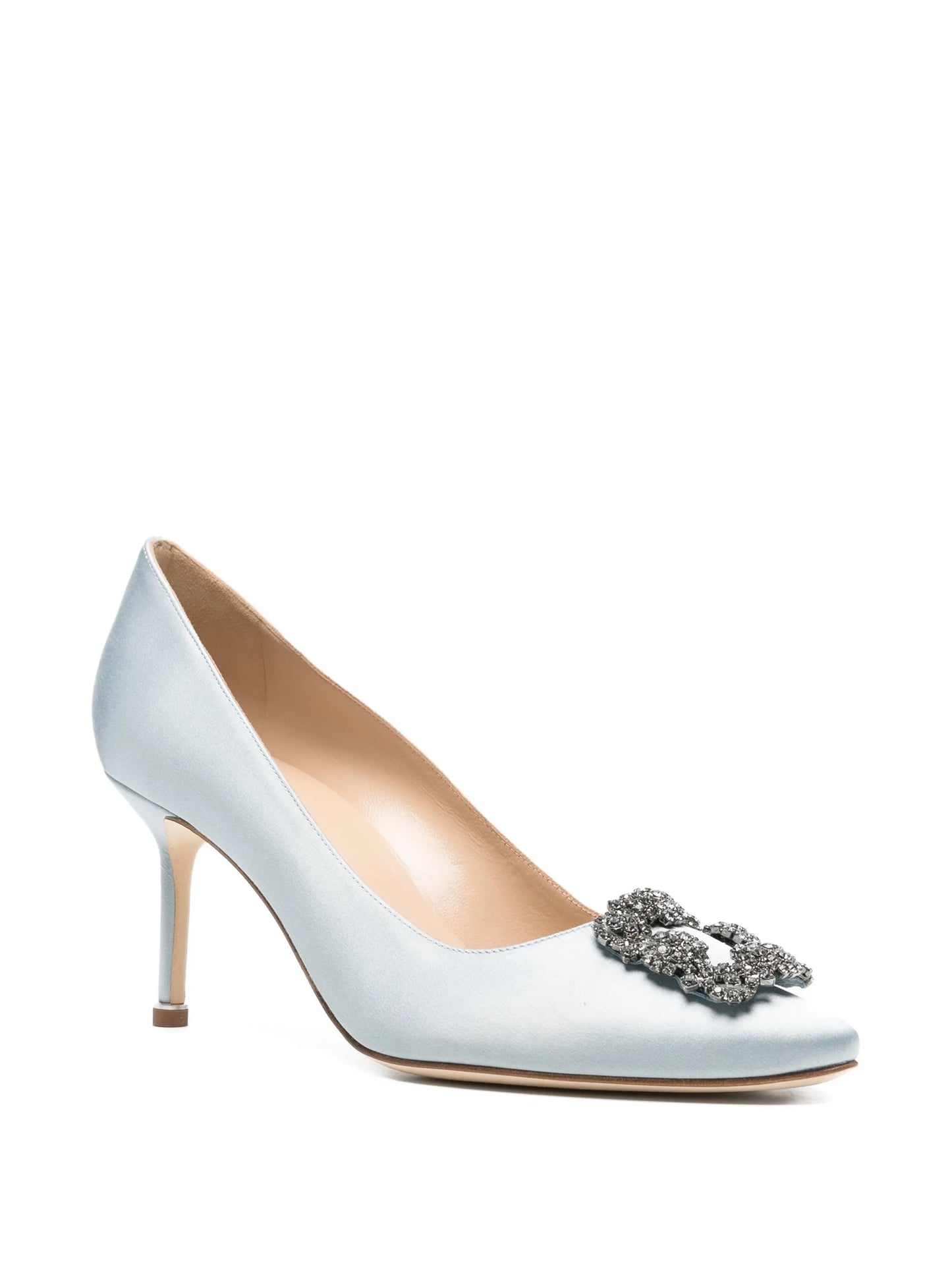 Hangisi crystal-embellished pumps