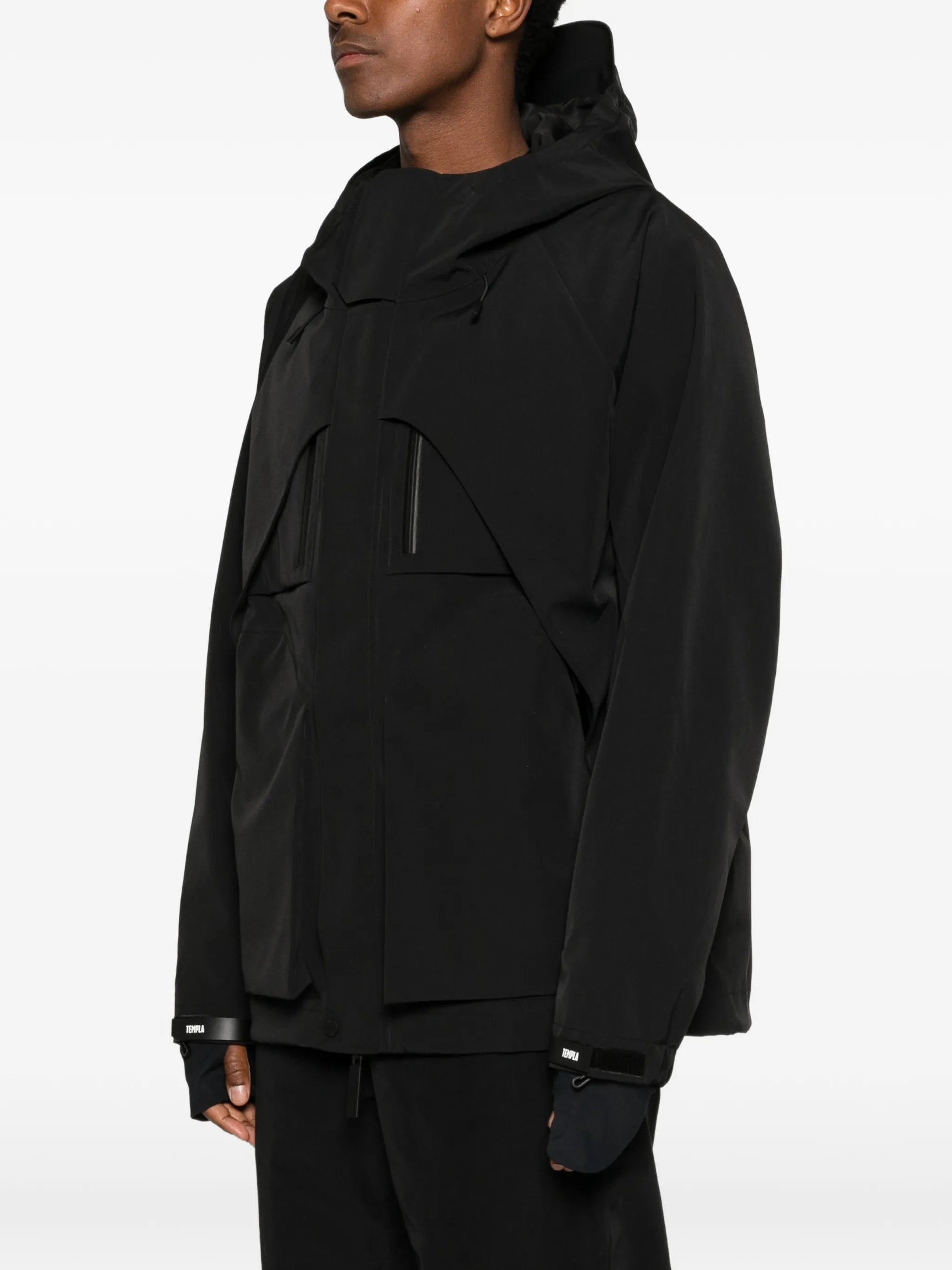 Spectral hooded jacket